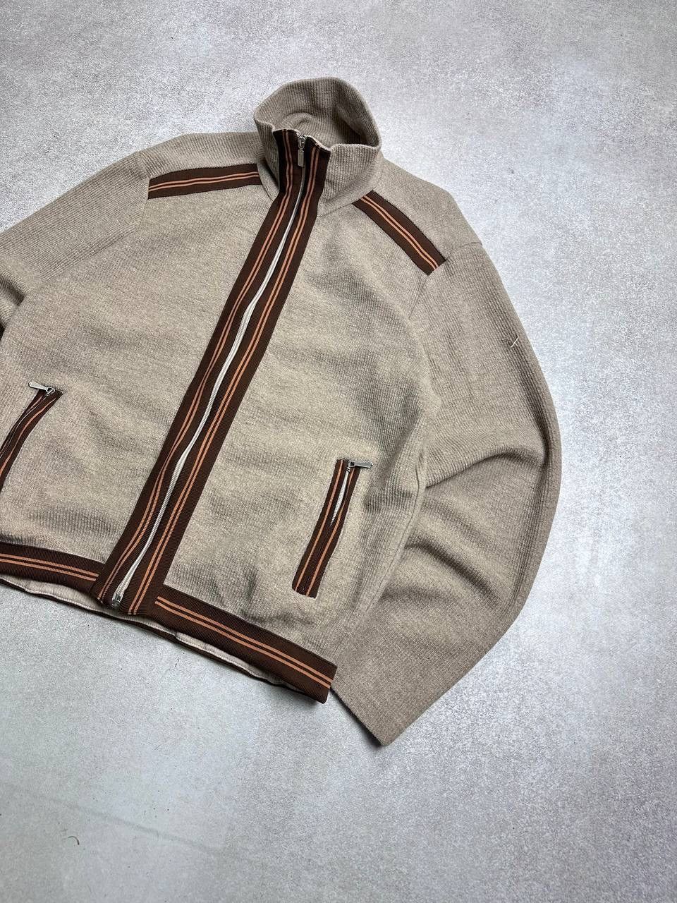 Diesel Vintage 90s Diesel Lampo Knit Zip Sweater L Size US L / EU 52-54 / 3 - 3 Thumbnail