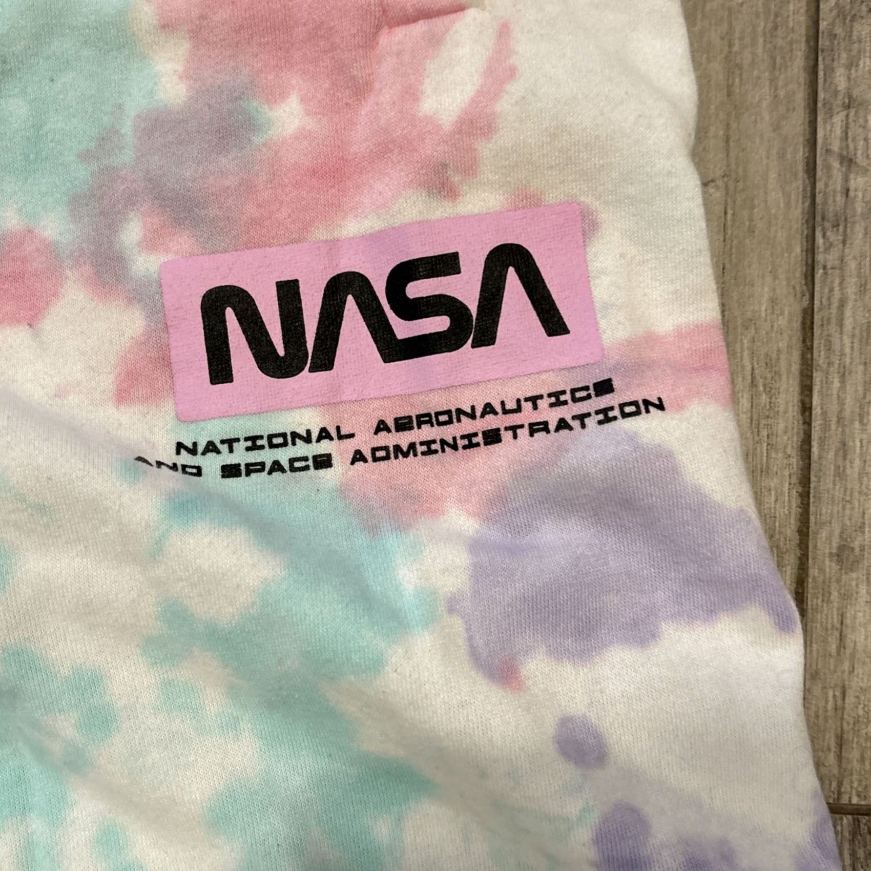 NASA NASA Pants Womens M White Pastel Astronaut Hyper Space Mission Jogger Space Pockets Womens/M Mens Size 32" / US 10 / IT 46 - 2 Thumbnail