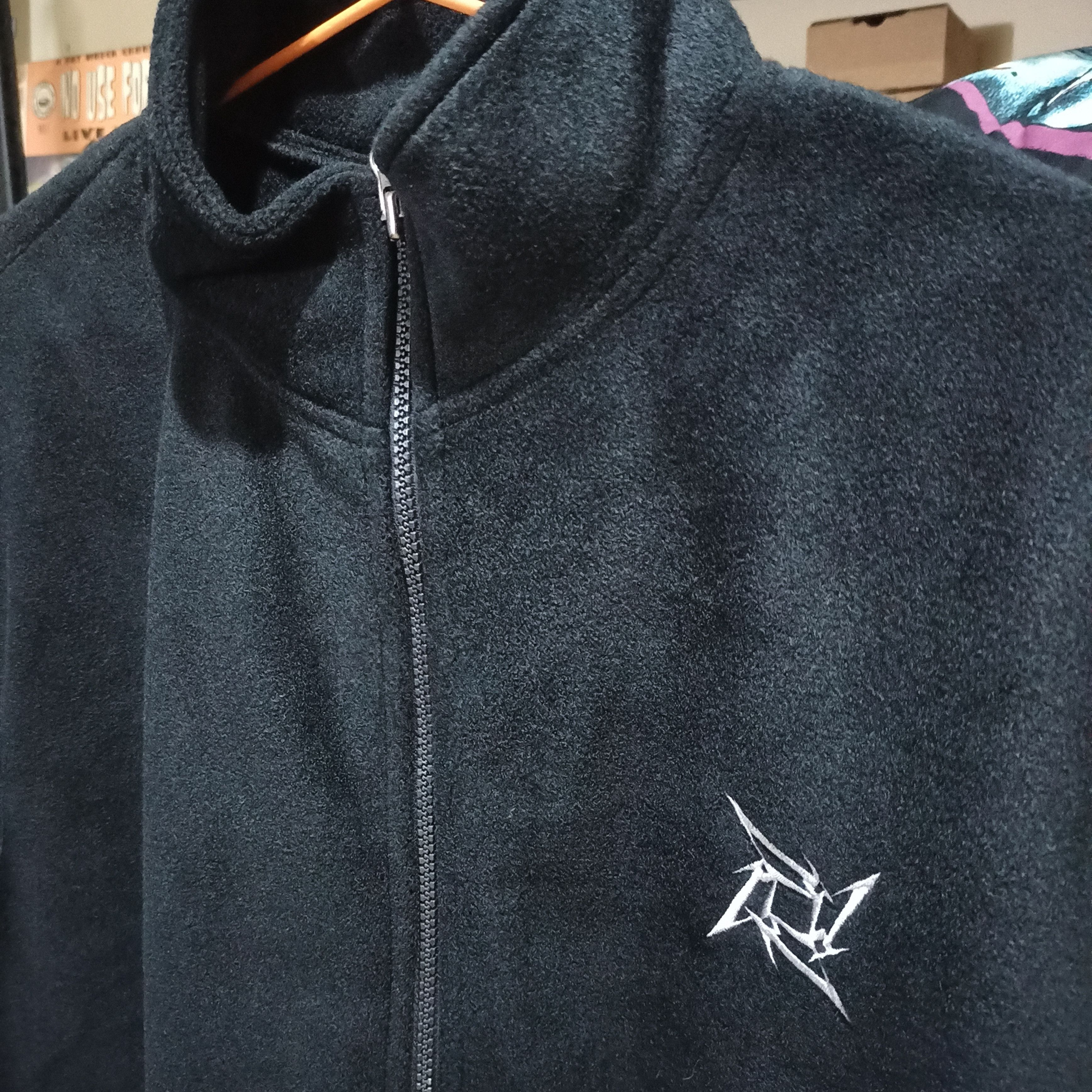 Giant × Metallica × Vintage Vintage Giant 90s Metallica Fleece vest jacket Size US XL / EU 56 / 4 - 2 Thumbnail