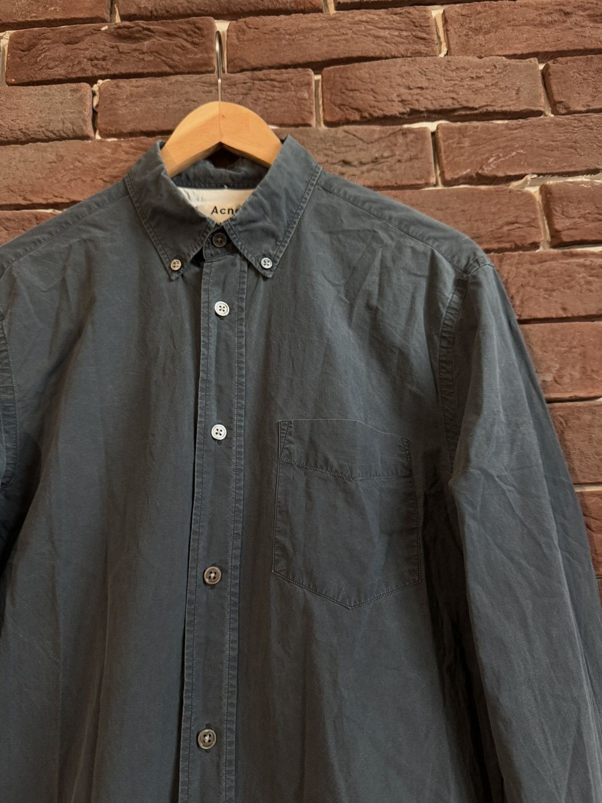 Acne Studios AW13 Acne Studios Isherwood Button Up Shirt 46 POP Size US S / EU 44-46 / 1 - 4 Thumbnail