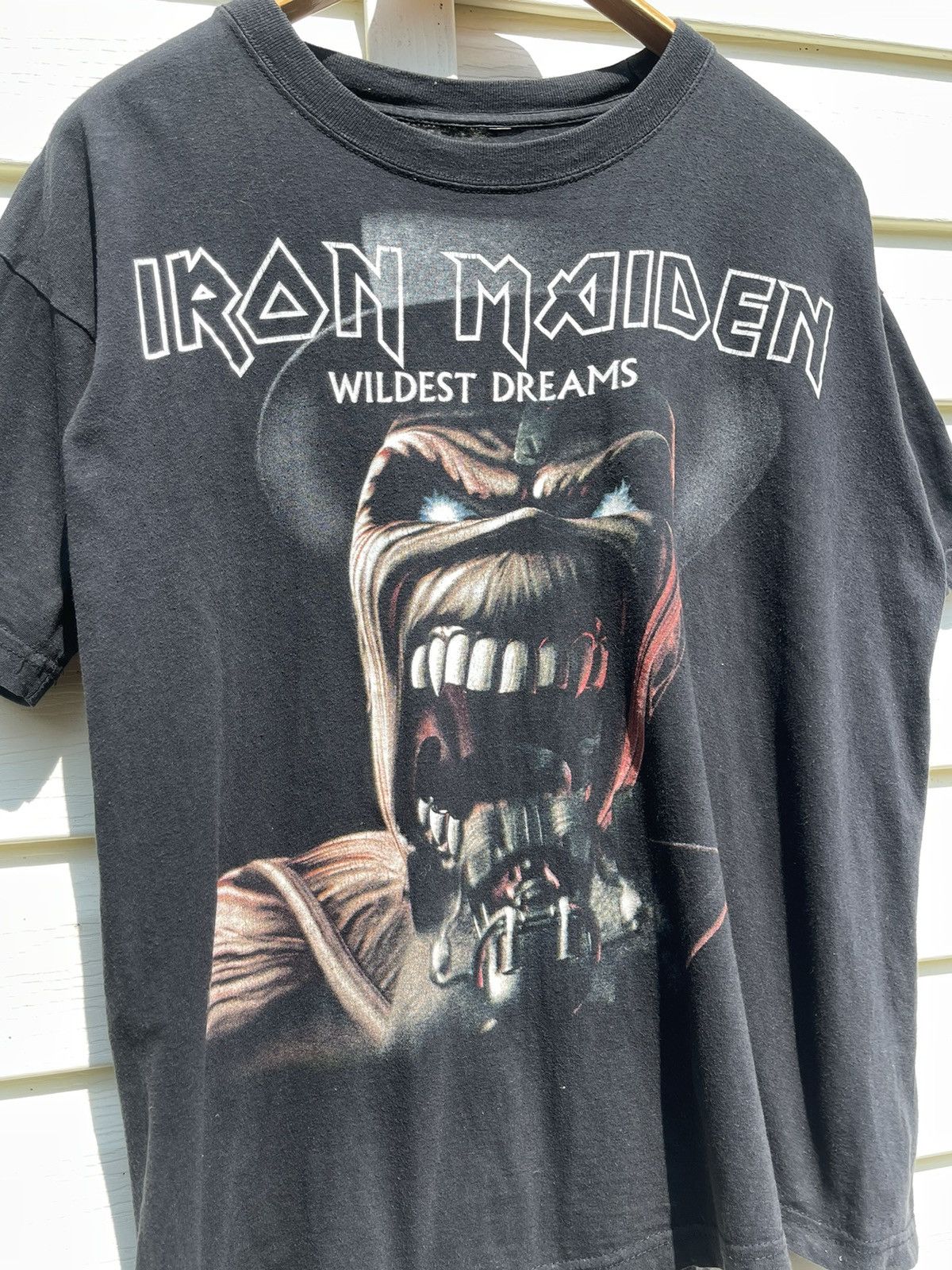 Band Tees Iron Maiden Dance of Death Vintage Y2k Boxy Tour Tee Size US L / EU 52-54 / 3 - 5 Thumbnail