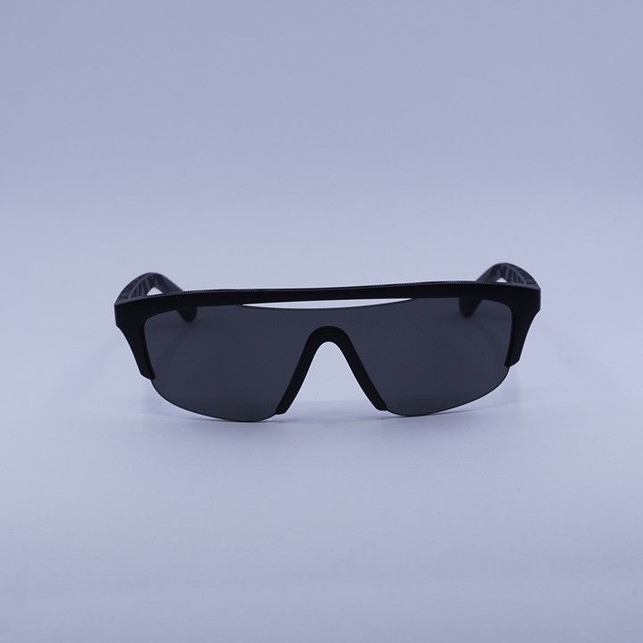 Burberry Burberry BE4460U 3464/87 Sunglasses Black Shield Frame Size ONE SIZE - 5 Thumbnail