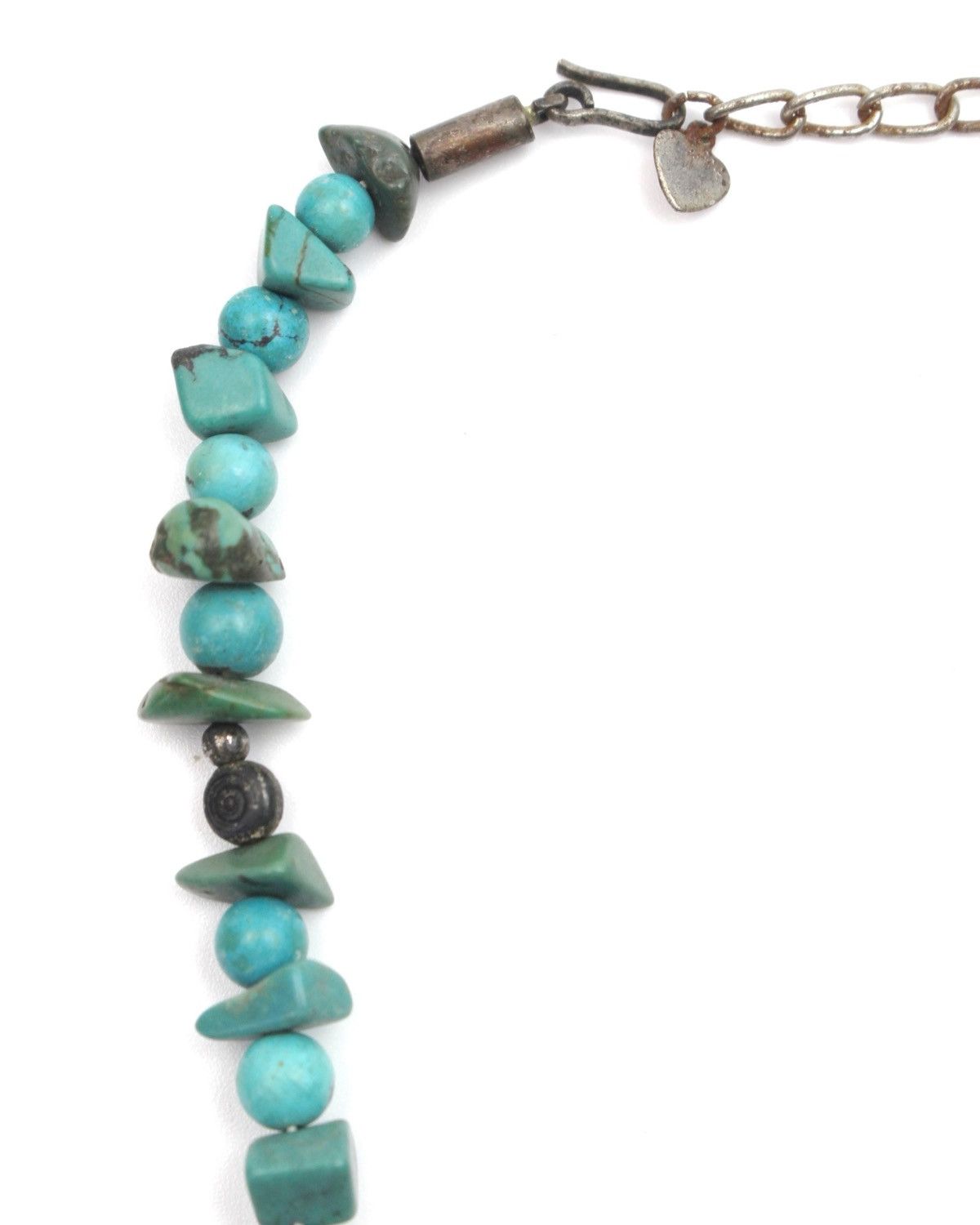 Vintage 1990S JAPANESE MADE DESERT VEIN TURQUOISE NECKLACE Size ONE SIZE - 2 Thumbnail
