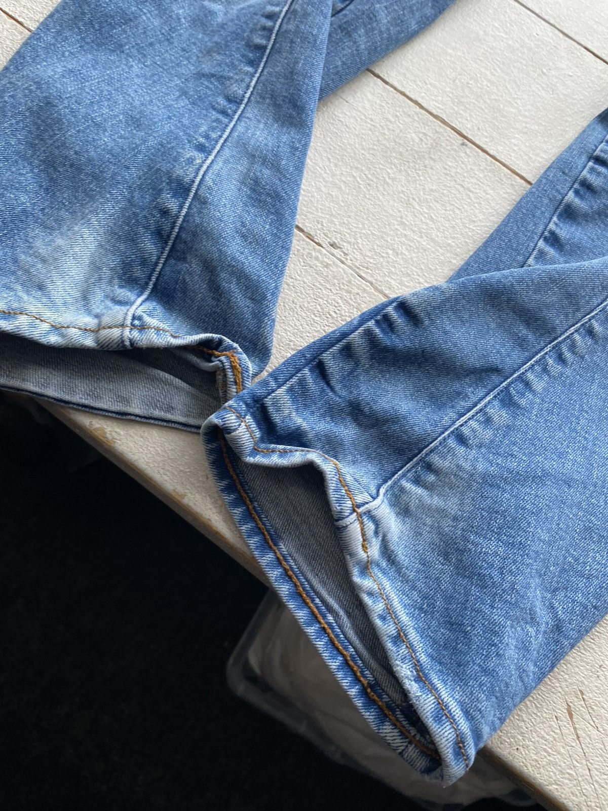 G-Star Vintage Y2K G-Star RAW Slim Tapered Blue Denim Jeans Stretch Size US 32 / EU 48 - 13 Thumbnail