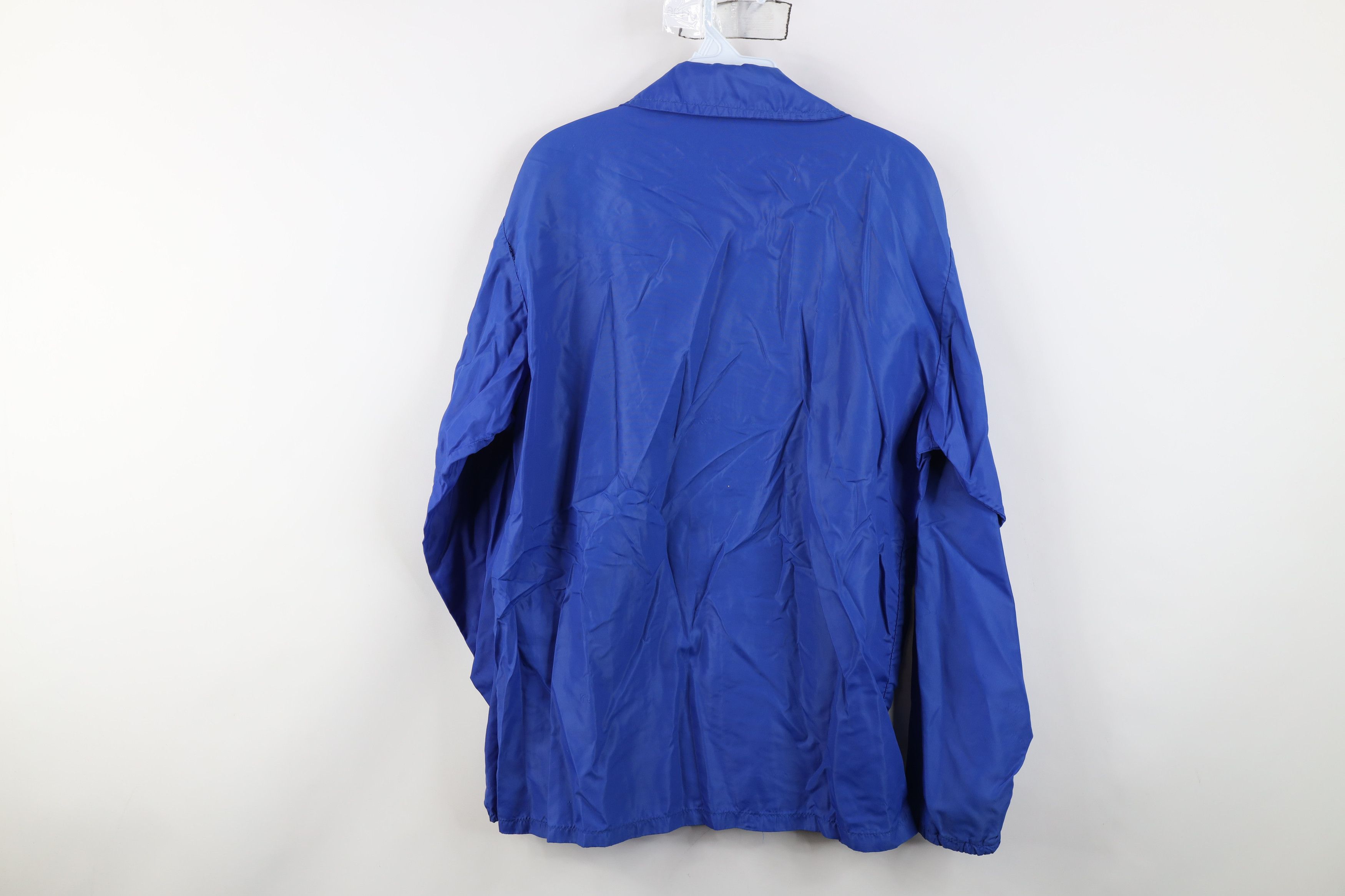 Vintage Vintage 70s Streetwear Windbreaker Jacket Royal Blue USA Size US M / EU 48-50 / 2 - 13 Thumbnail