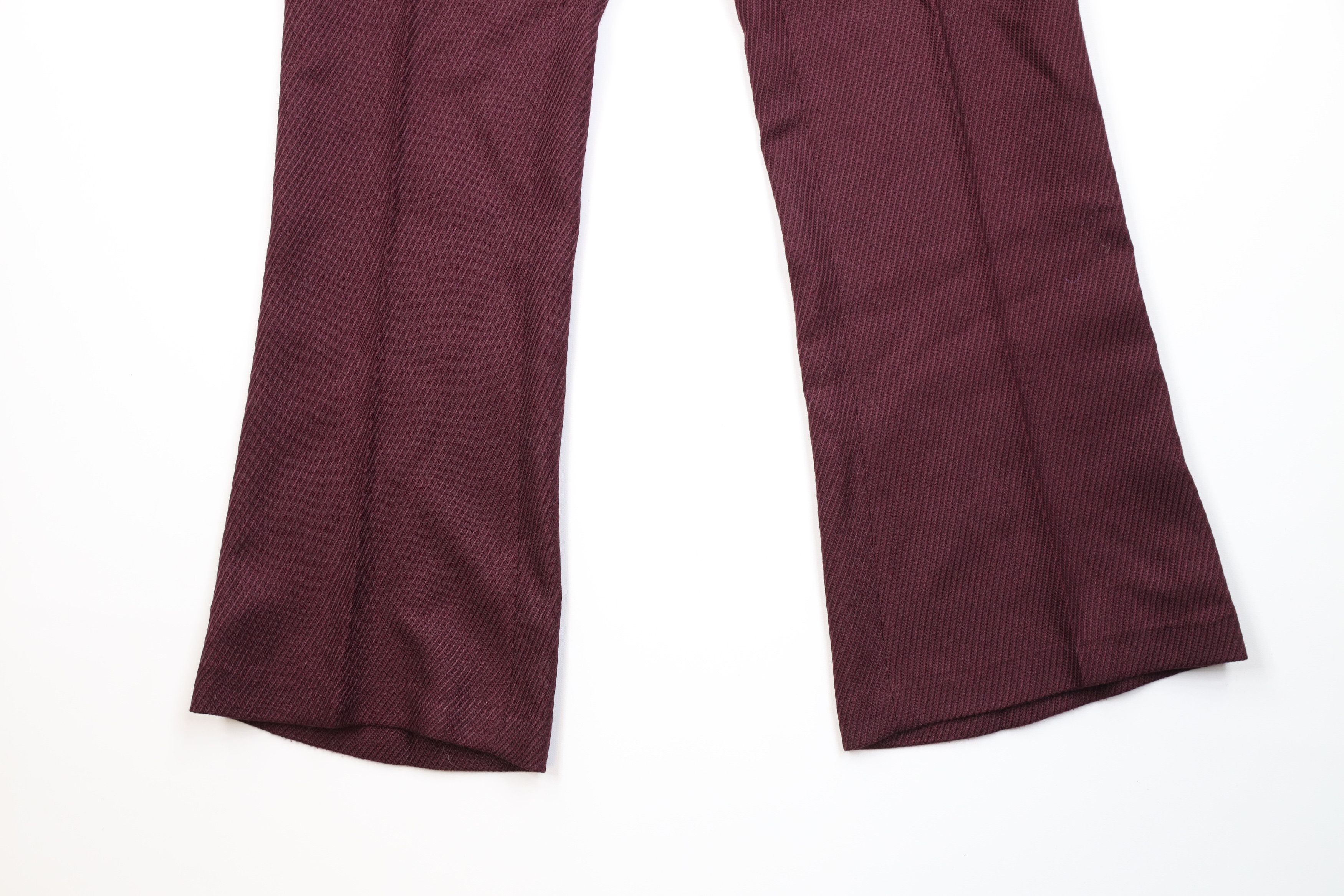 Lee Vintage 70s Lee Ribbed Knit Corduroy Bell Bottoms Pants USA Size US 34 / EU 50 - 4 Thumbnail