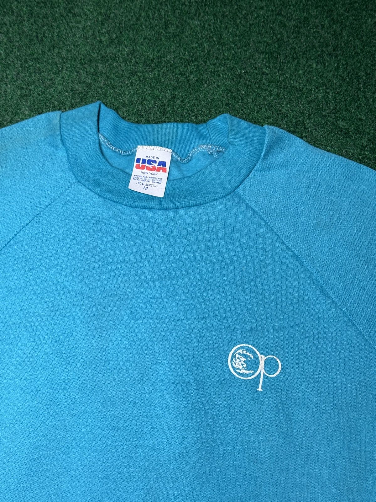 Vintage Vtg 70s 80s OP Ocean Pacific Beach Surf Surfer Sweatshirt Size US M / EU 48-50 / 2 - 2 Thumbnail