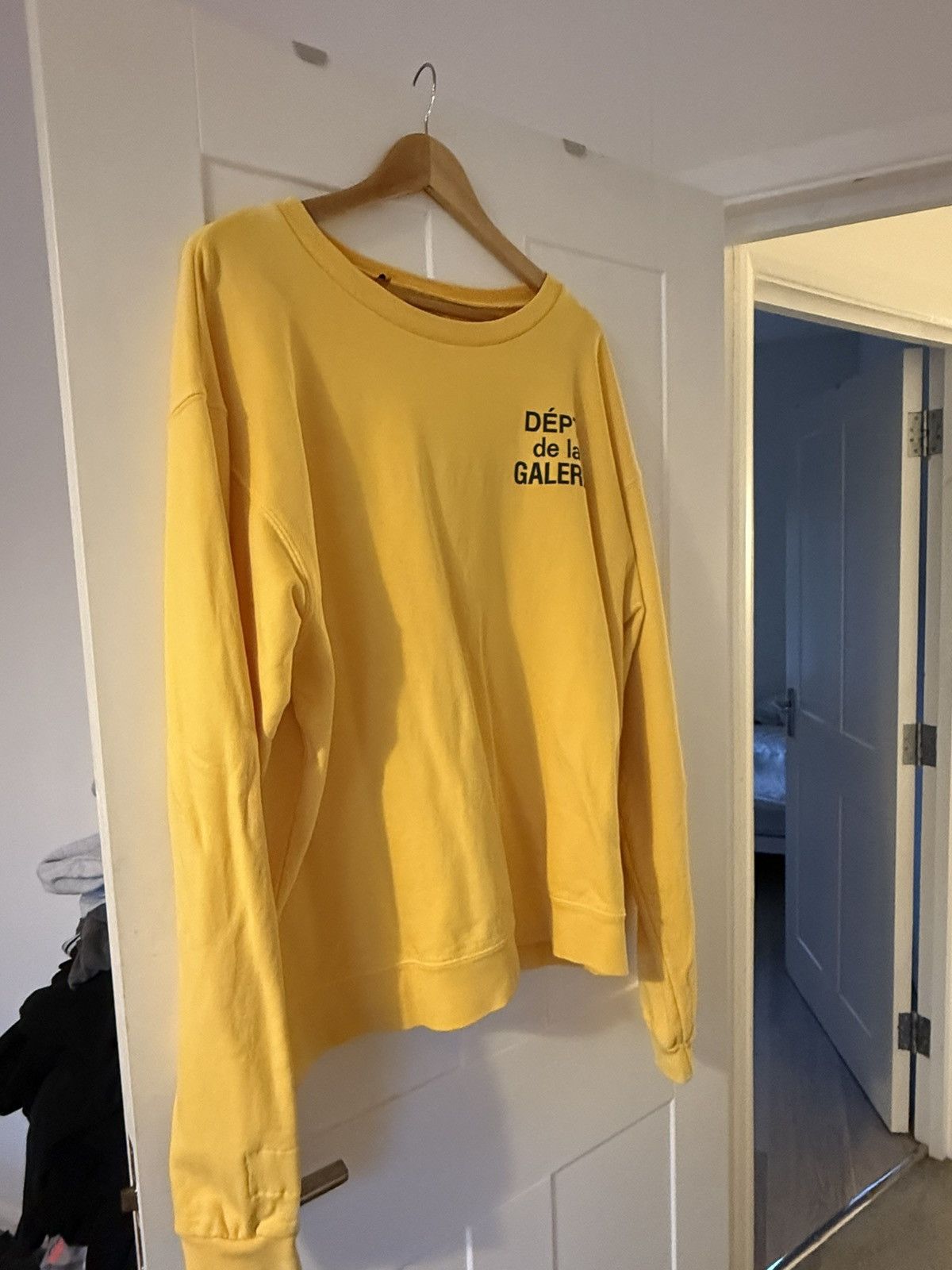 Gallery Dept. Gallery Dept. Yellow Sweatshirt Size US XXL / EU 58 / 5 - 6 Thumbnail