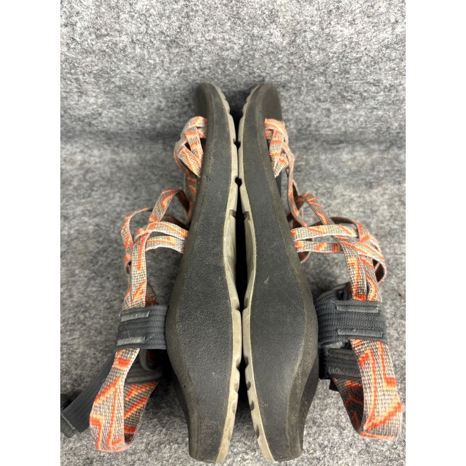 Chaco Chaco Z Cloud Sandals Women’s 9 Strappy Toe Orange Gray Hiking JCH108010 Size US 9 / IT 39 - 7 Thumbnail