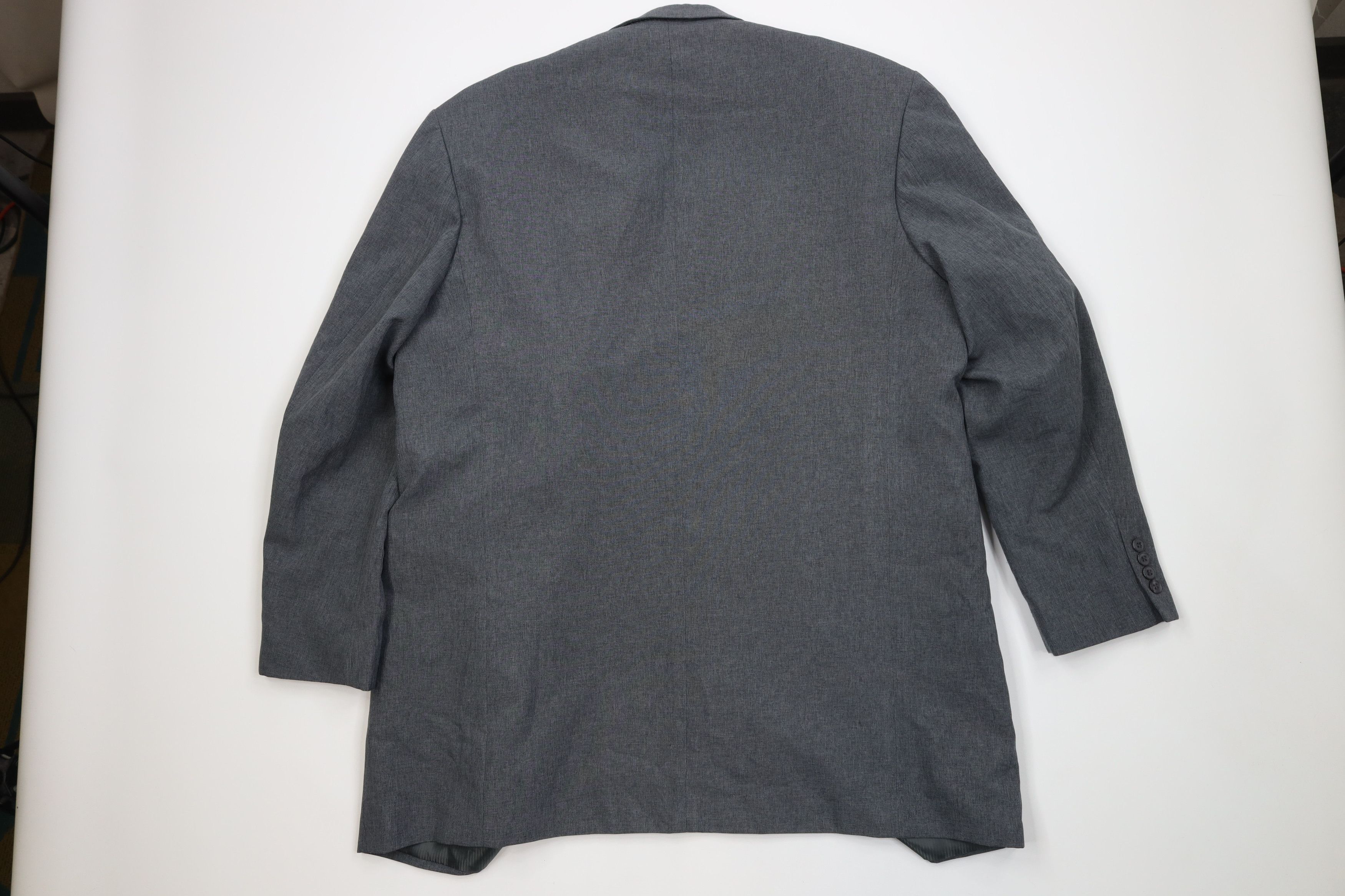 Vintage Vintage 90s Streetwear Baggy 3 Piece Knit Suit Wedding Size 46L - 7 Thumbnail