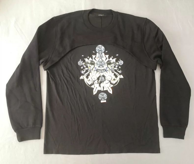 Givenchy Givenchy Hoodie Layered Long Sleeve Size US XL / EU 56 / 4 - 1 Thumbnail