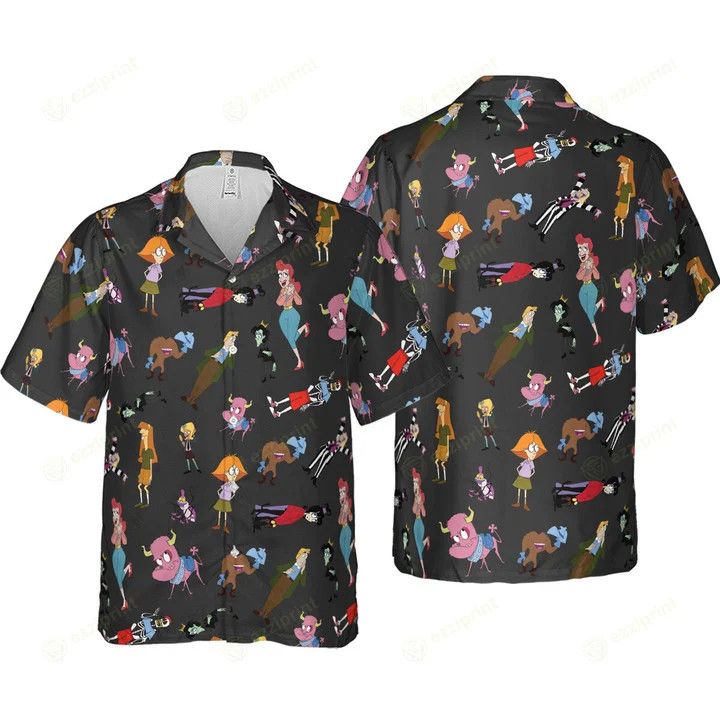 Other 80s 90s Animated Beetlejuice Hawaiian Shirt Size US L / EU 52-54 / 3 - 4 Thumbnail