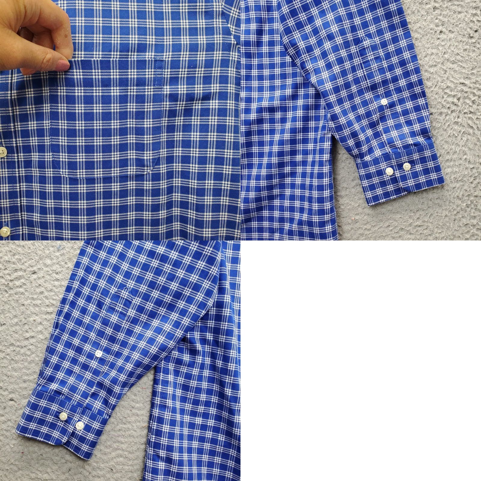 Brooks Brothers Brooks Brothers Dress Shirt Mens 16 Multi Plaid Button-Down Non-Iron Regent Fit Size 42R - 8 Thumbnail