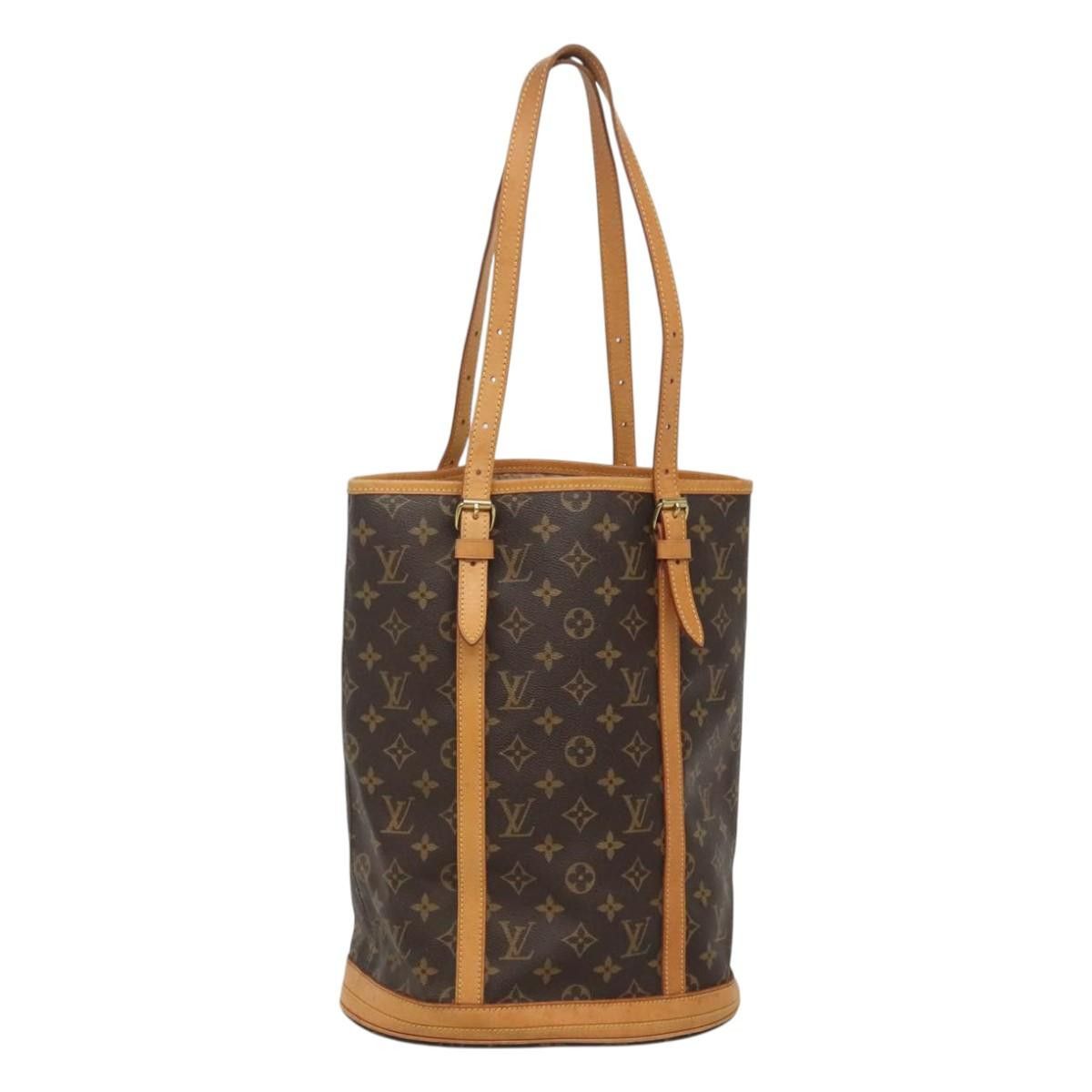 Louis Vuitton Monogram Bucket Gm Shoulder Bag M42236 Lv Auth 120436, Women's