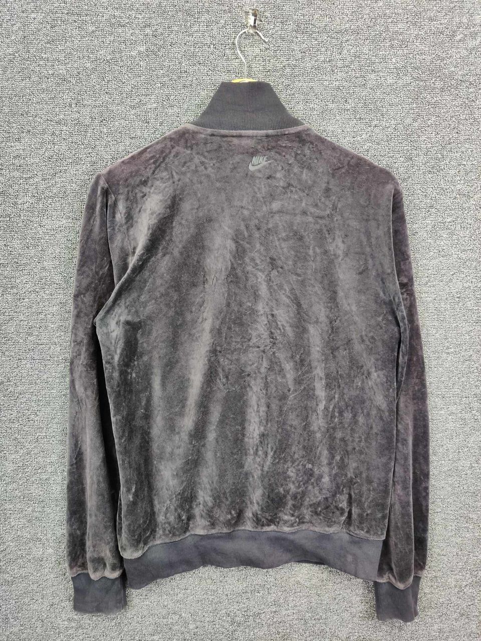 Nike Vintage Nike Velvet Sweater Zip Up Jacket Size US M / EU 48-50 / 2 - 6 Thumbnail
