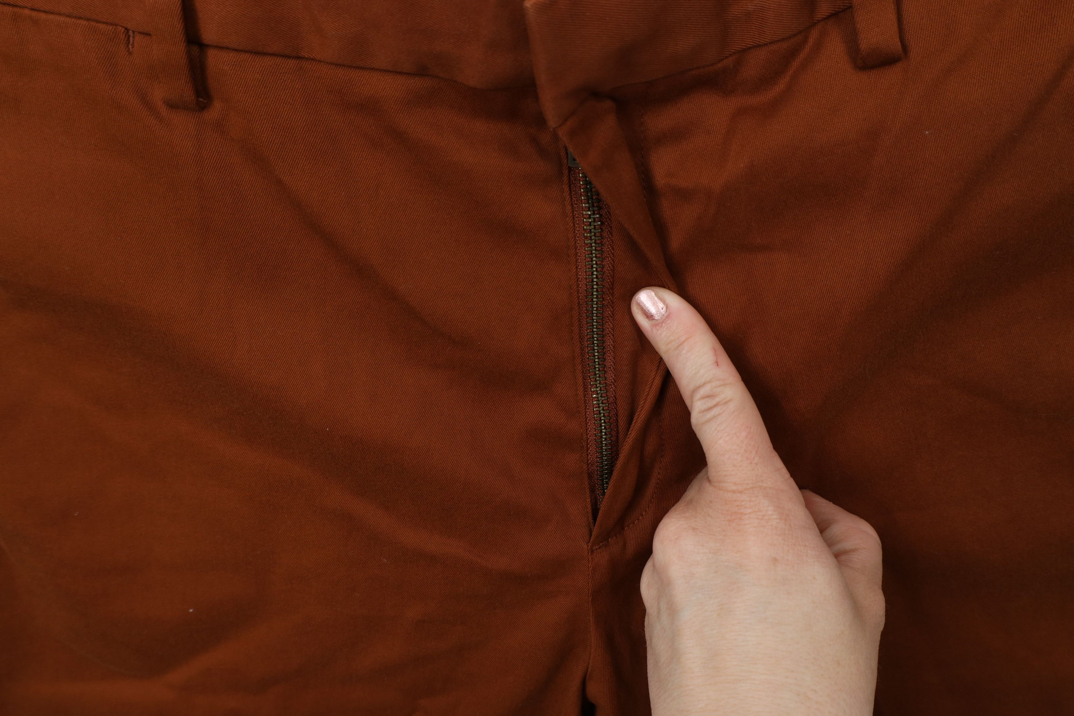Banana Republic × Vintage New Banana Republic Fit Rapid Movement Chino Pants Orange Size US 38 / EU 54 - 5 Thumbnail