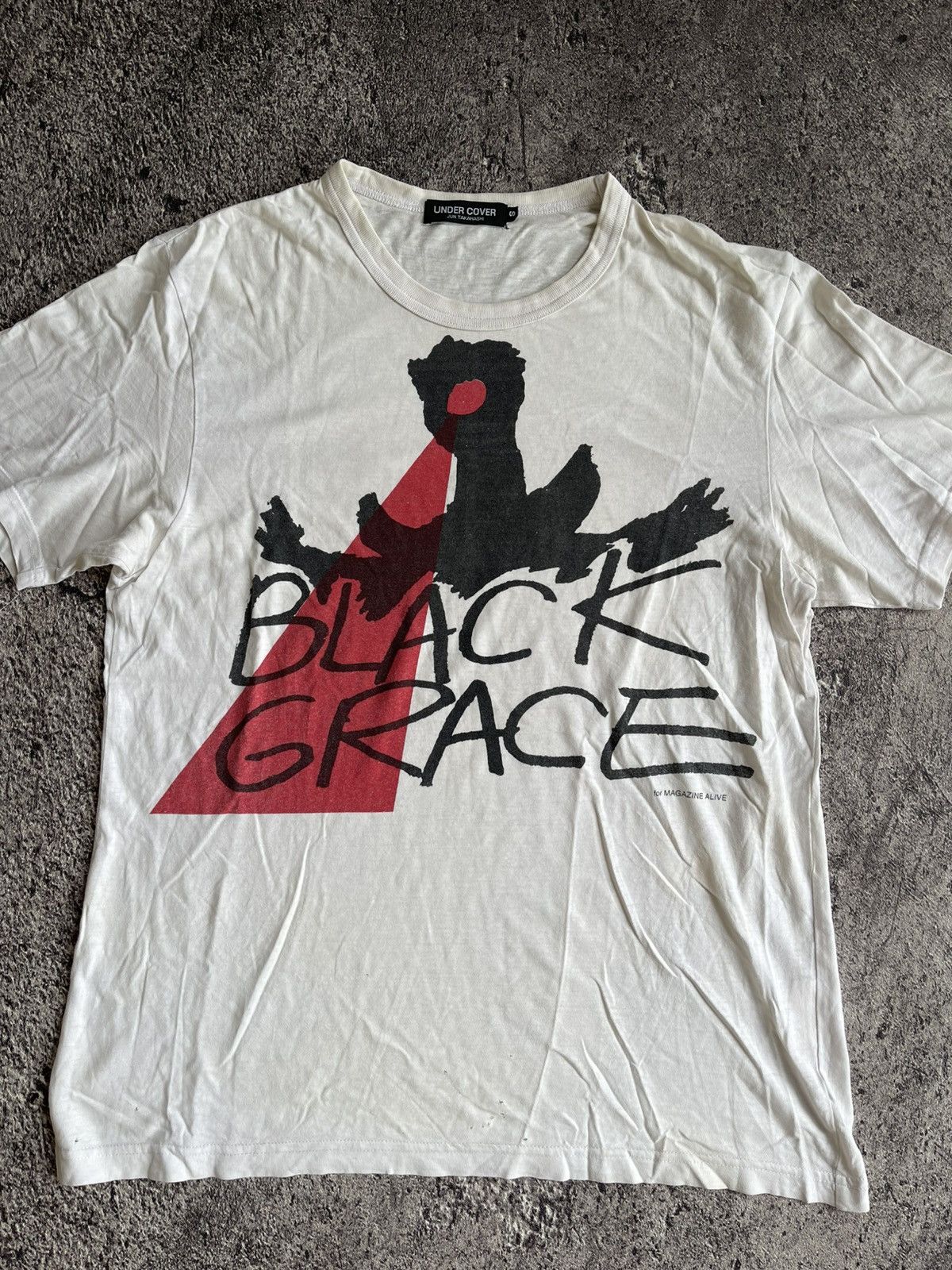Undercover Y2K Undercover “Black Grace” tshirt Size US M / EU 48-50 / 2 - 2 Thumbnail