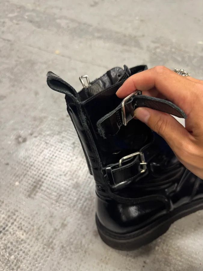 Balmain AW2015 Balmain H&M Black Ankle Leather Boots Size US 11 / EU 44 - 5 Thumbnail