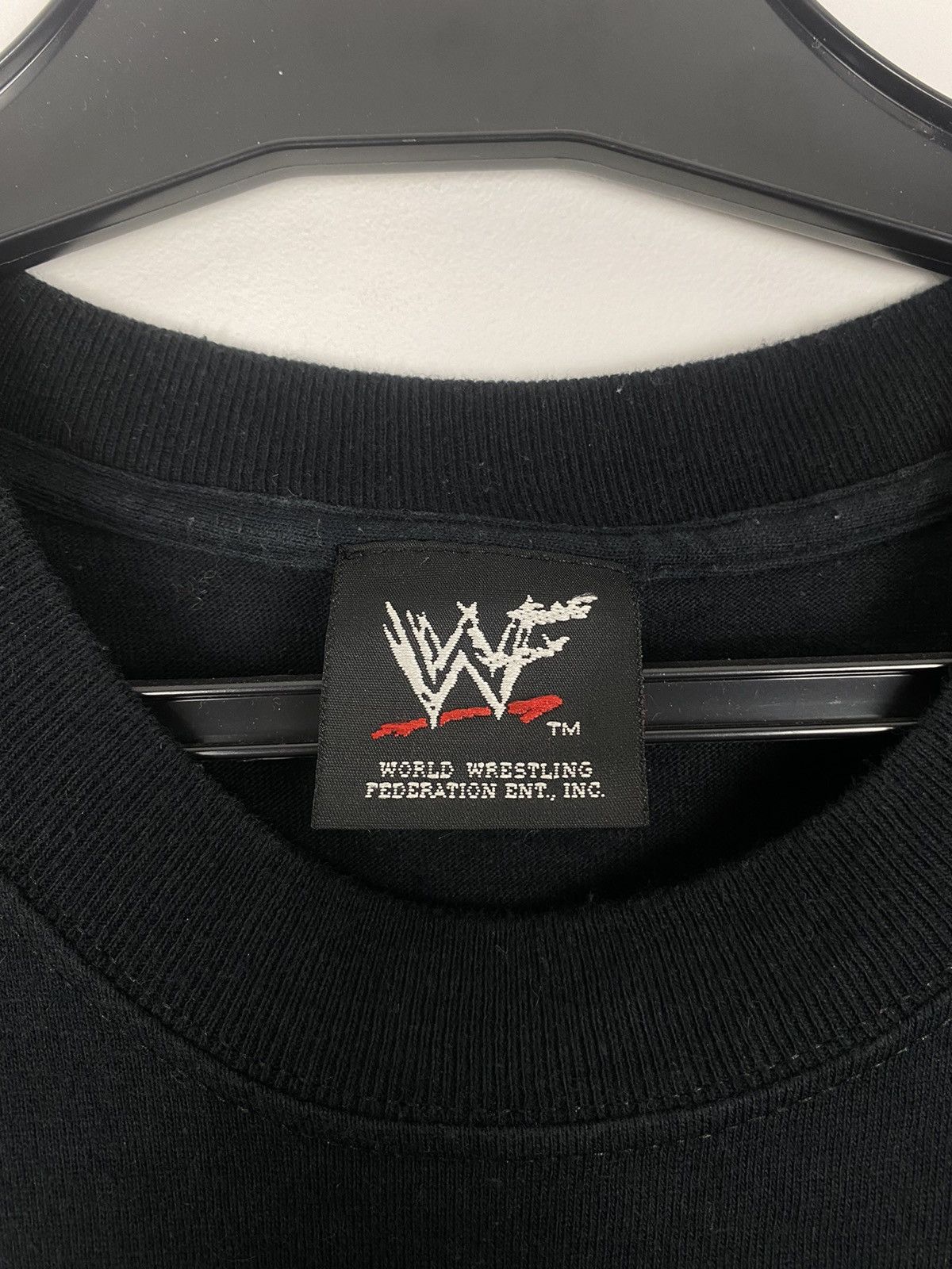 WWE × WWF Vintage WWF The Rock 2001 Bully Tee WWE wrestling y2k Size US L / EU 52-54 / 3 - 3 Thumbnail