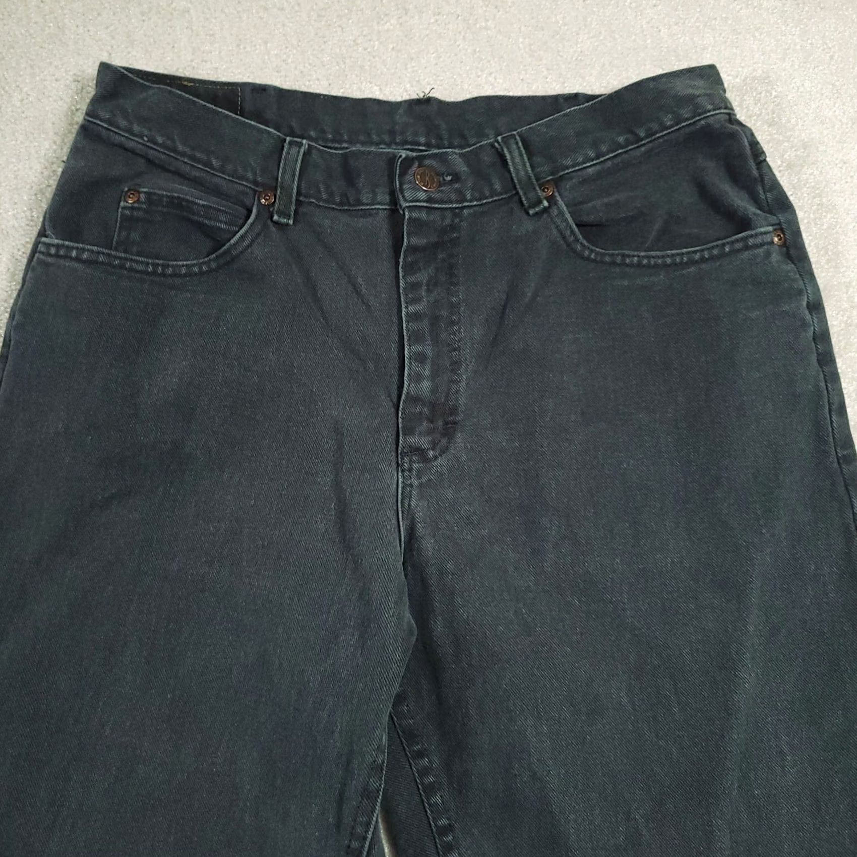 Lee VINTAGE Lee Riders Jeans Women's 36x32 Denim High Rise Green 90s Classic Distressed? Actually Distressed: No Size 25" / US 0 / IT 36 - 3 Thumbnail