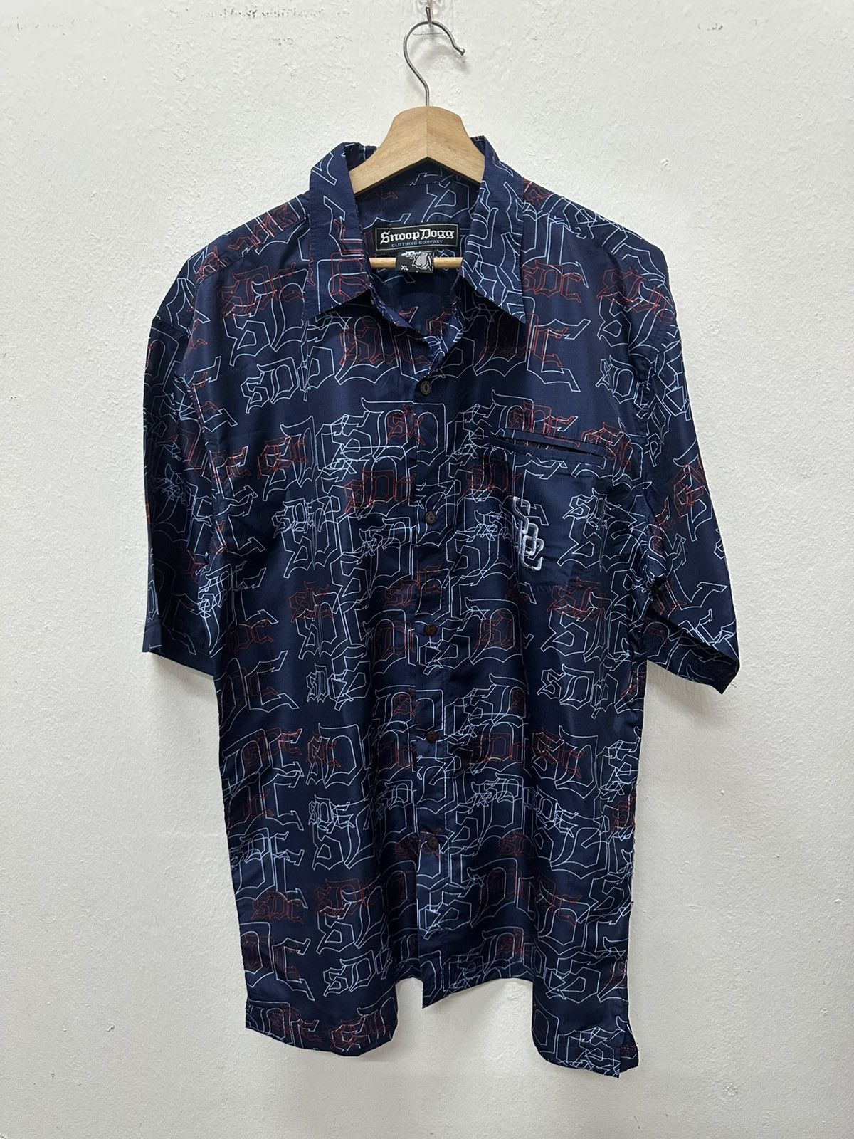 Snoop Dogg Vintage Snoop Dogg Neon OVP Button Up Size US XL / EU 56 / 4 - 3 Thumbnail