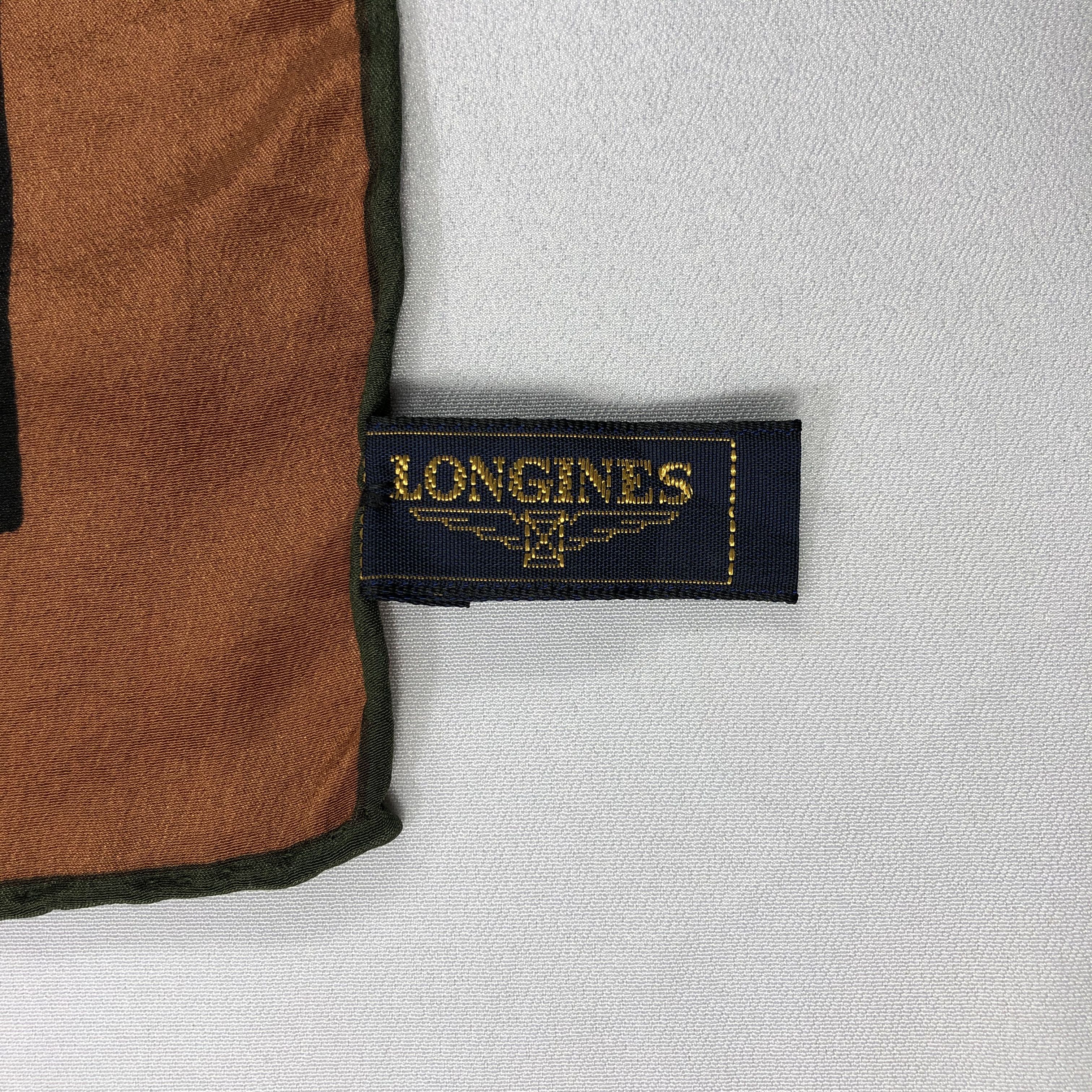 Longines Vintage Longines Silk Scarf Size ONE SIZE - 5 Thumbnail