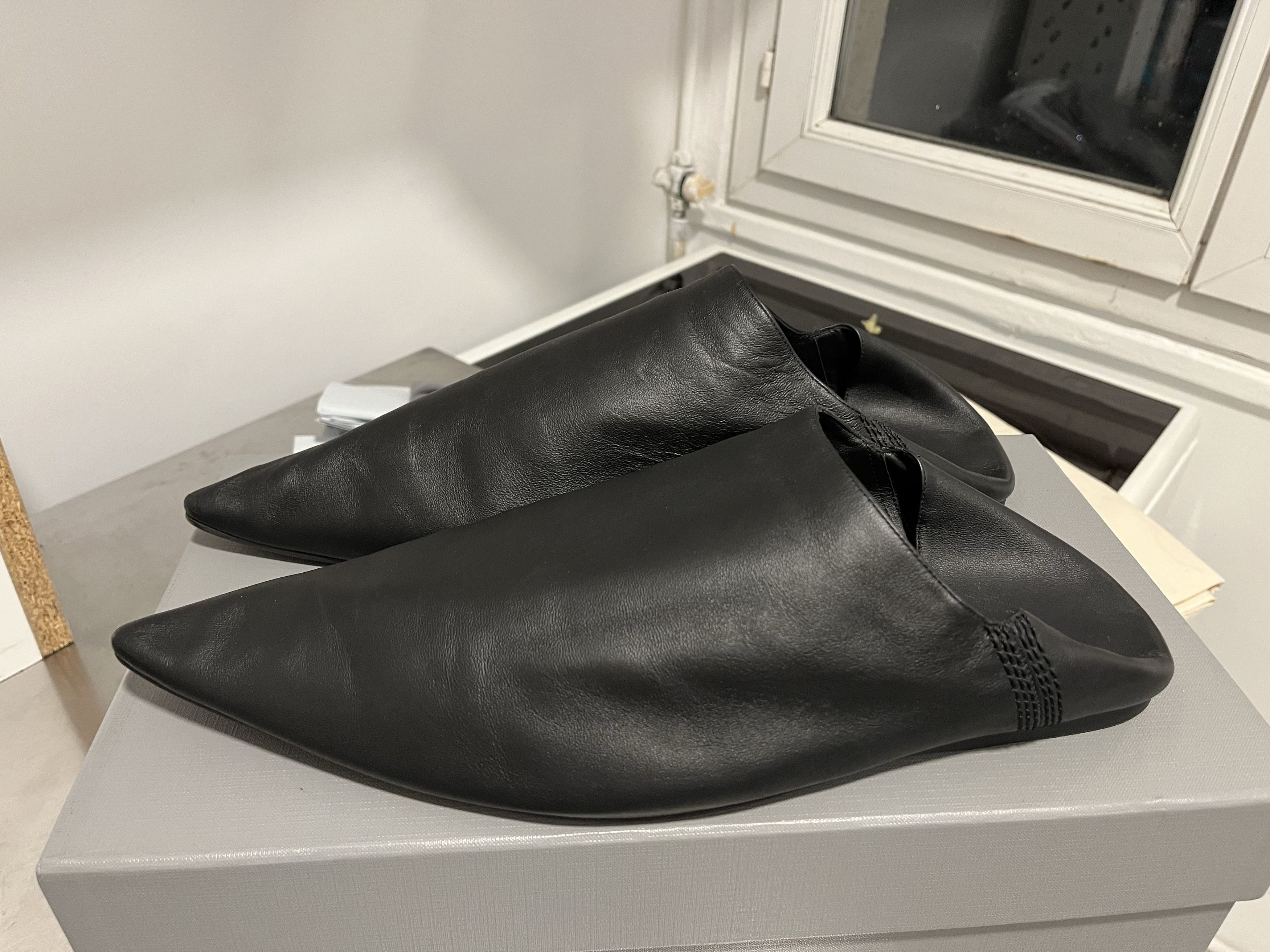 Balenciaga Balenciaga Flat Mule Black 42 Size US 9 / EU 42 - 4 Thumbnail