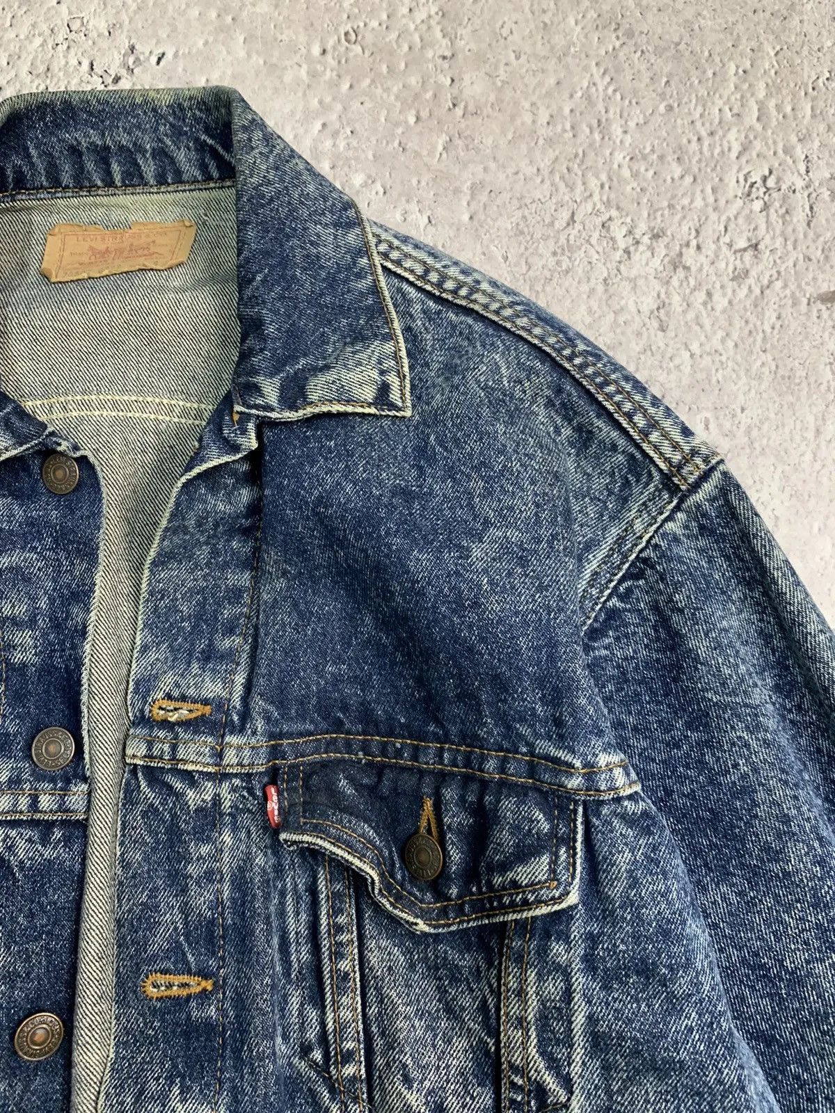Levi's Vintage Y2K Levi’s denim jacket vintage USA rare 1970s S Size US S / EU 44-46 / 1 - 8 Thumbnail