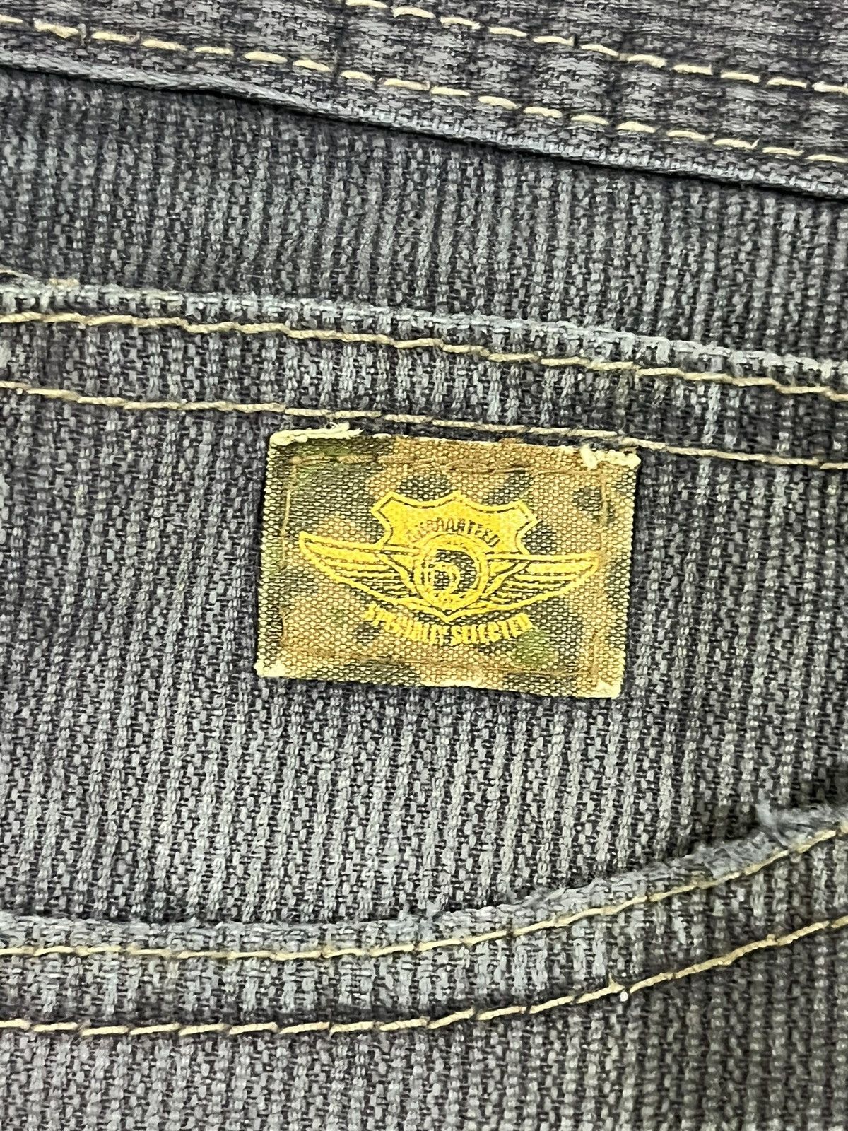 Japanese Brand Vintage Dogman Baggy Cargo Denim Size US 33 - 12 Thumbnail