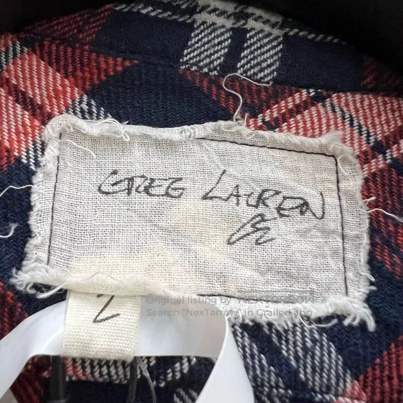 Greg Lauren GREG LAUREN Plaid Button. Size US S / EU 44-46 / 1 - 2 Thumbnail