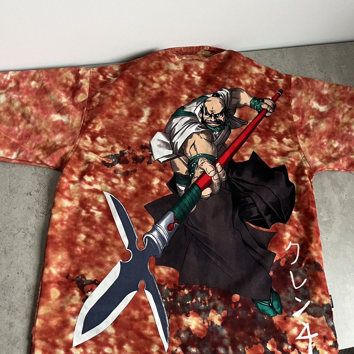 Japanese Brand × Vintage Vintage Clench Japanese Samurai Shirt Size US L / EU 52-54 / 3 - 6 Thumbnail