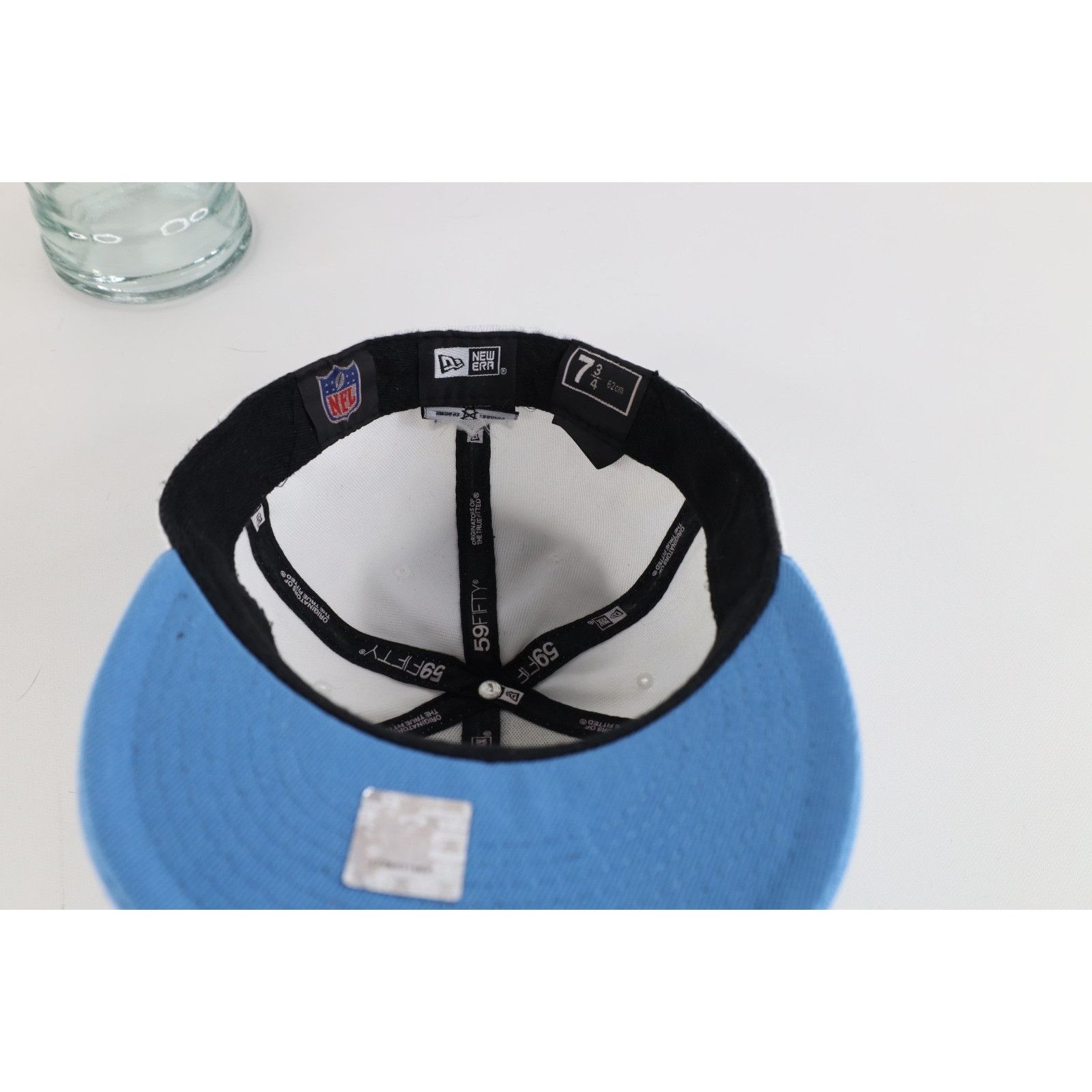 New Era Vintage New Era Distressed Detroit Lions Football Fitted Hat Size ONE SIZE - 9 Thumbnail