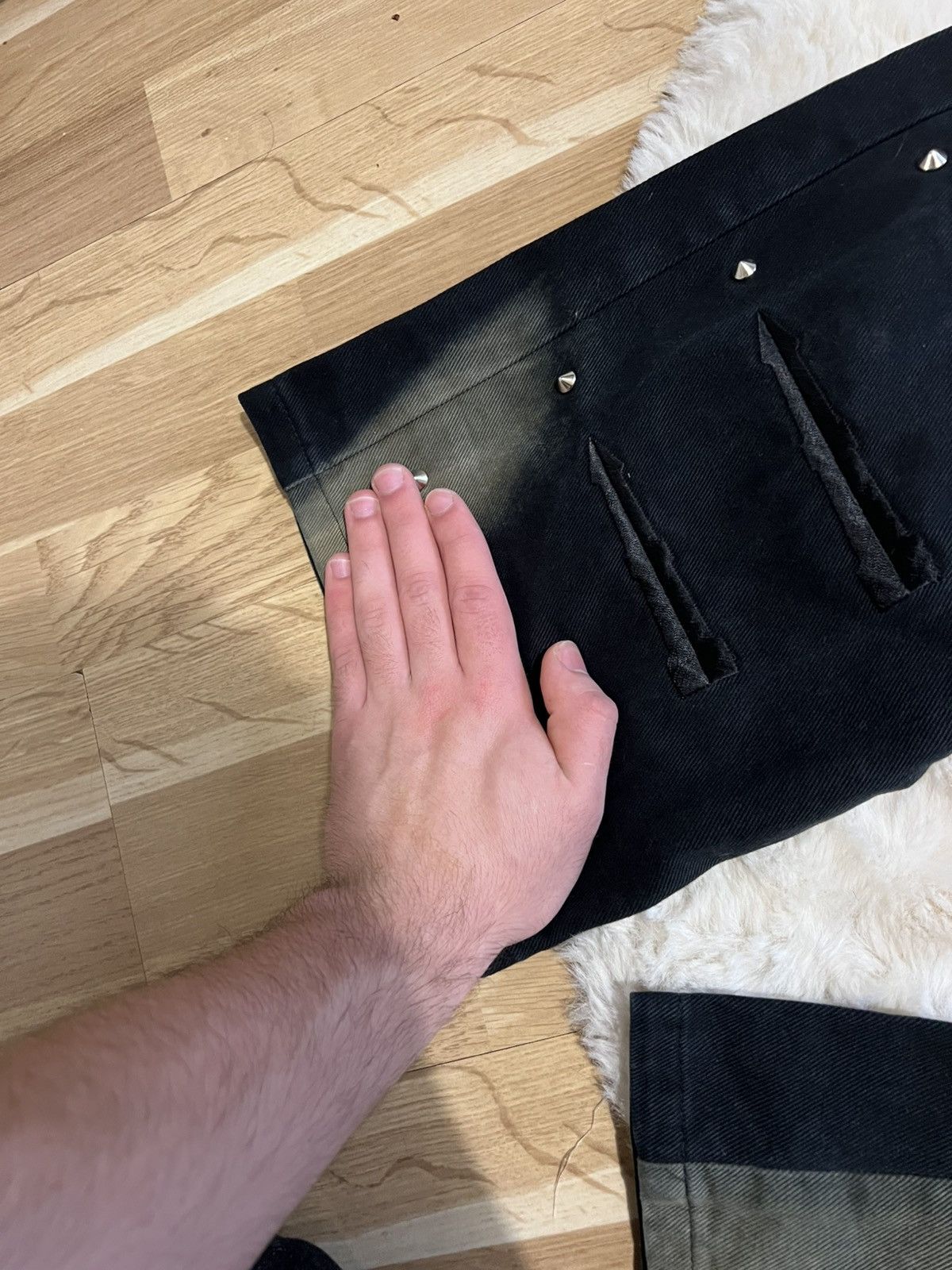 If Six Was Nine Vintage Richmond jeans avant garde punk if6was9 style 2000s Size US 31 - 5 Thumbnail