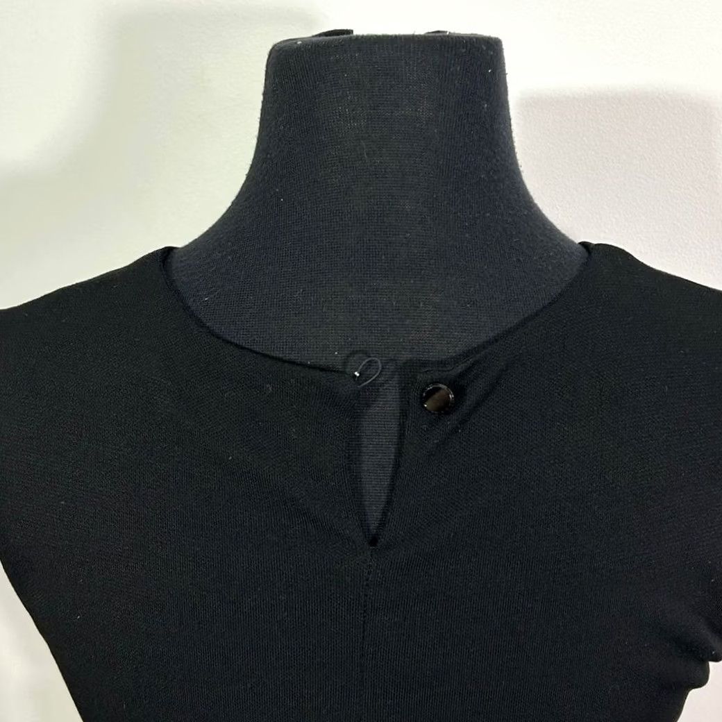 Ralph Lauren VINTAGE Lauren Ralph Lauren Elegant Black Sleeveless Cocktail Dress Womens Small Size S / US 4 / IT 40 - 4 Thumbnail