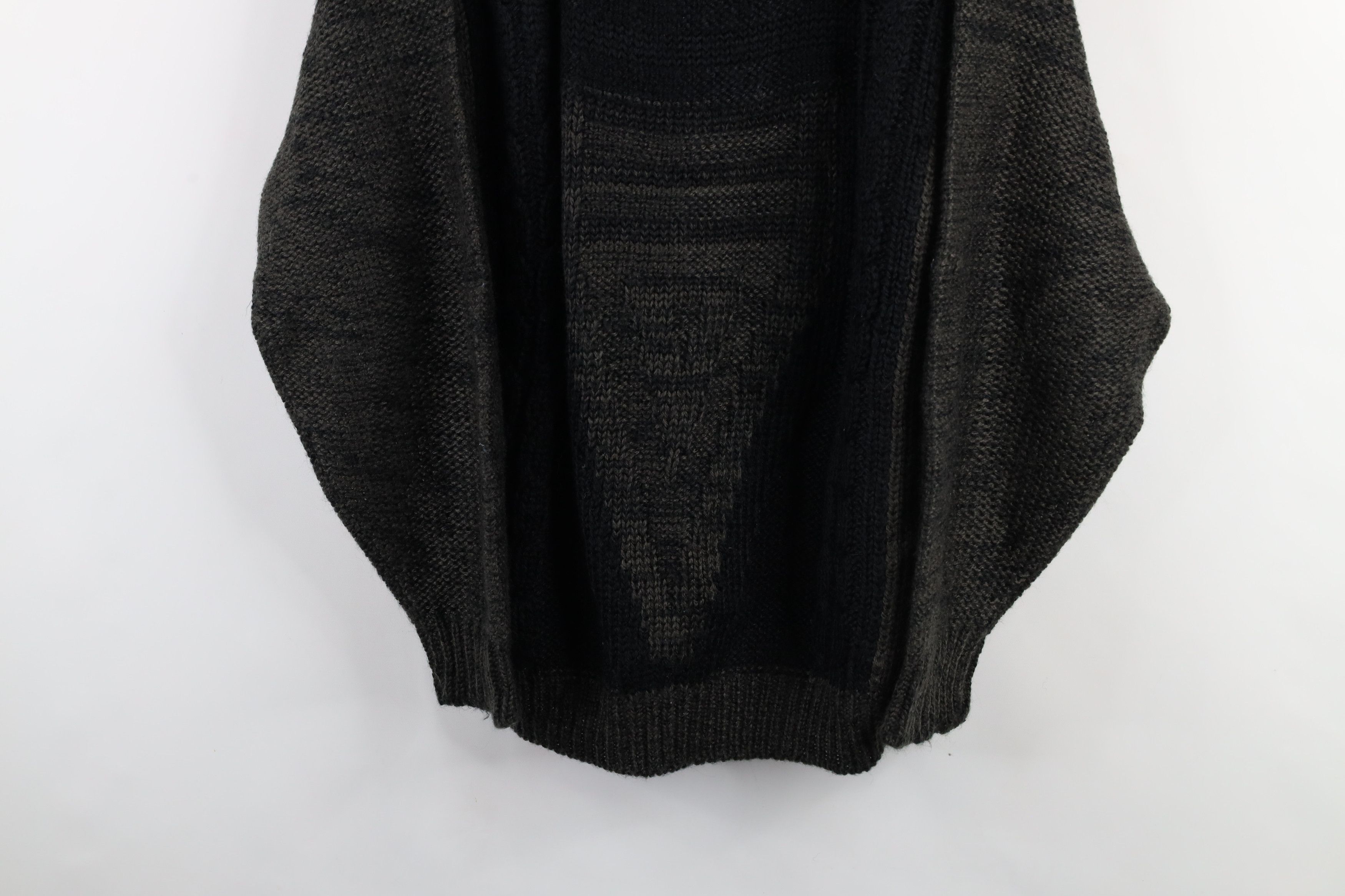 Vintage Vintage 80s Streetwear Chunky Cable Knit Crewneck Sweater Size US XL / EU 56 / 4 - 3 Thumbnail
