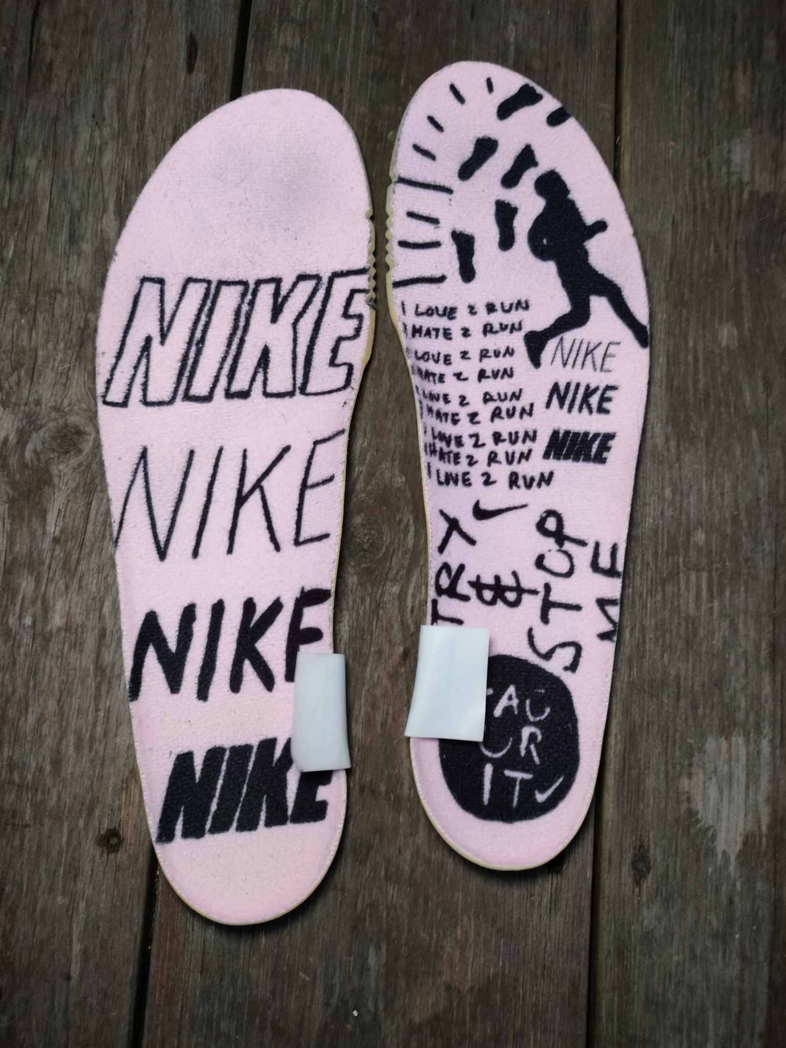 Nike Nike zoom fly SP x Nathan Bell "doodles" Size US 9.5 / IT 39.5 - 7 Thumbnail