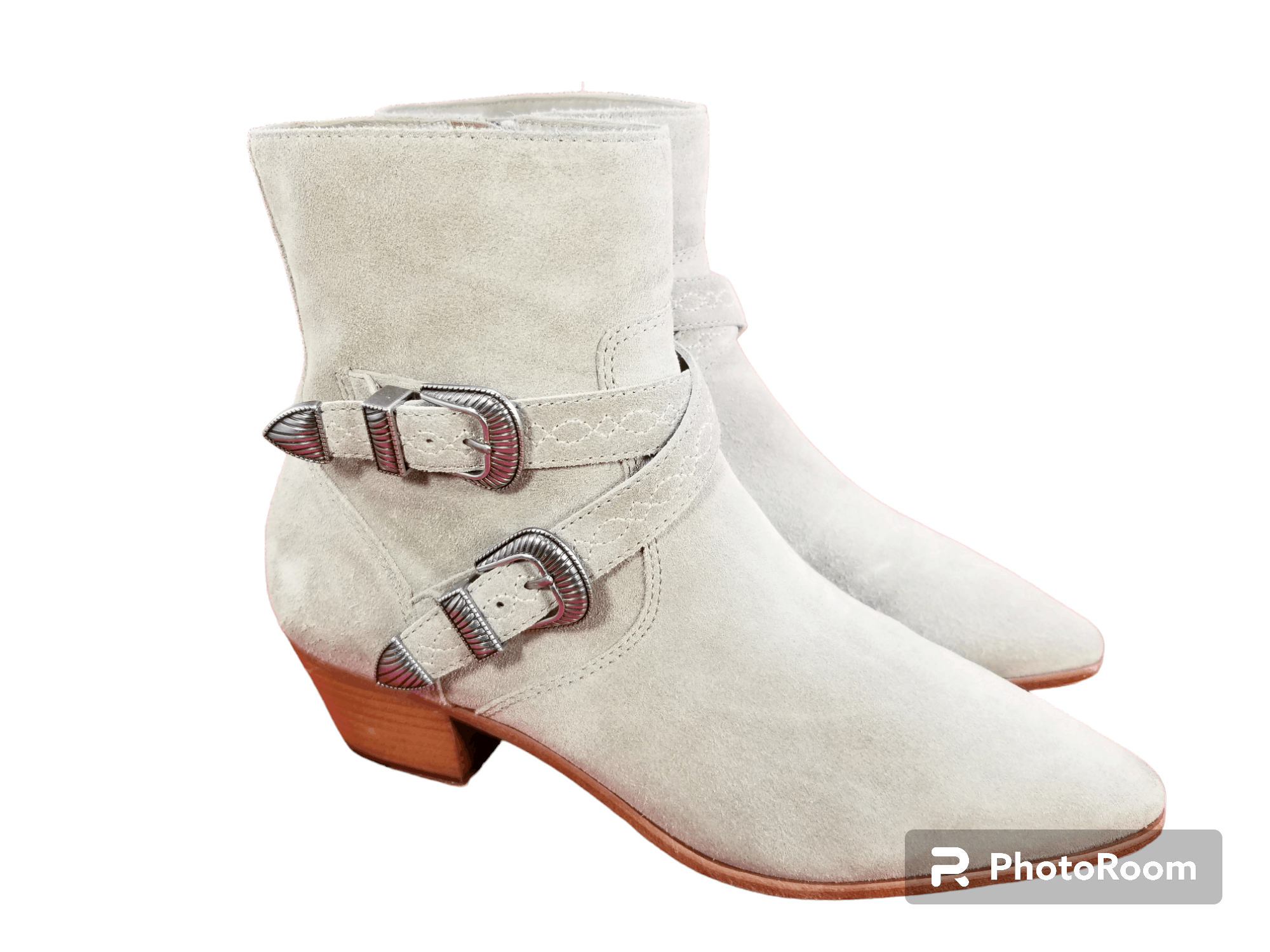 ash dual buckles straps