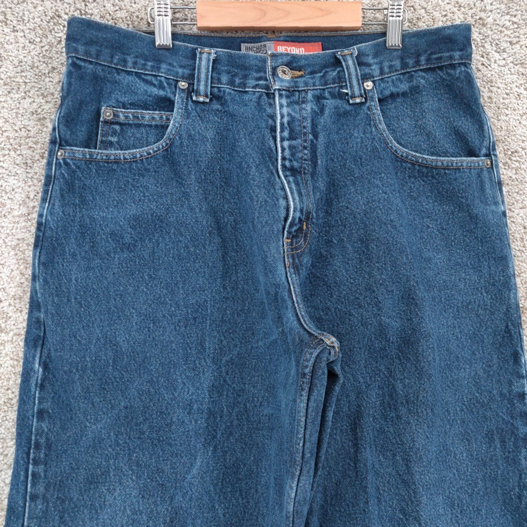 Anchor Blue VINTAGE Anchor Blue Beyond Baggy Jeans 34x30