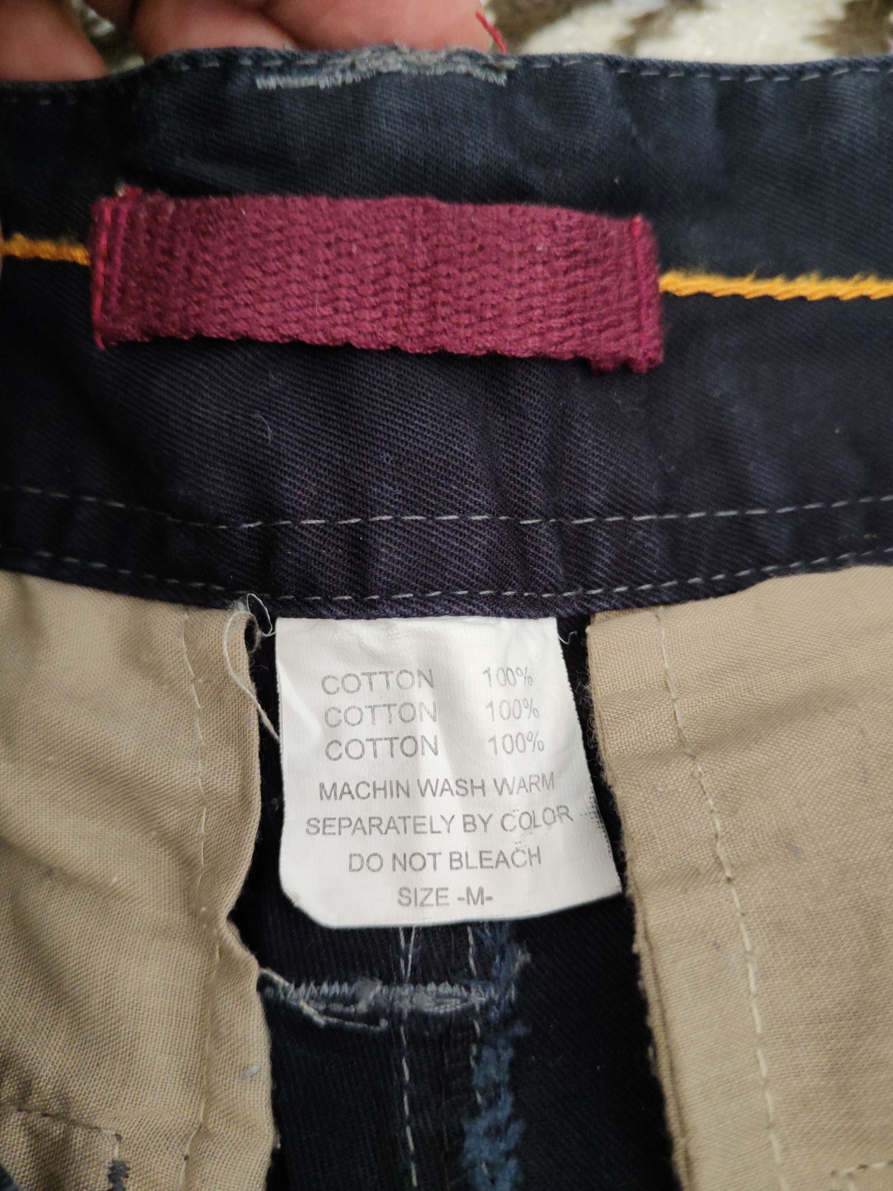 Japanese Brand Japanese Brand Black Multipocket Cargo Pants #W1019 Size US 31 - 13 Thumbnail
