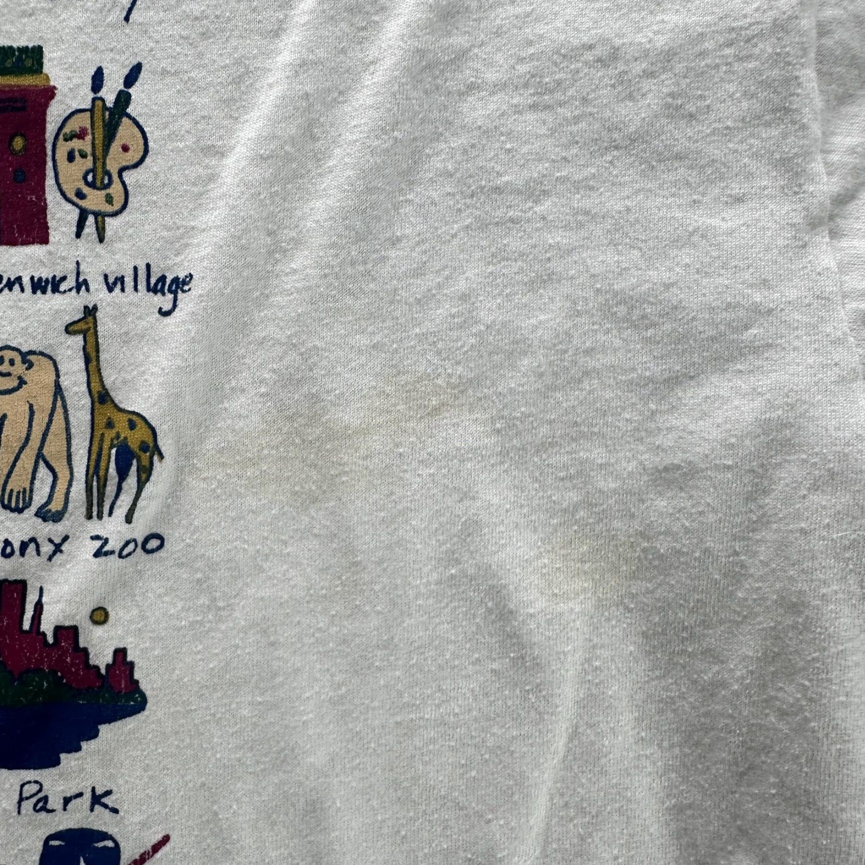 Fruit Of The Loom VINTAGE Experience New York Shirt Mens XL White Fruit Of The Loom Graphic 90s Size US XL / EU 56 / 4 - 4 Thumbnail