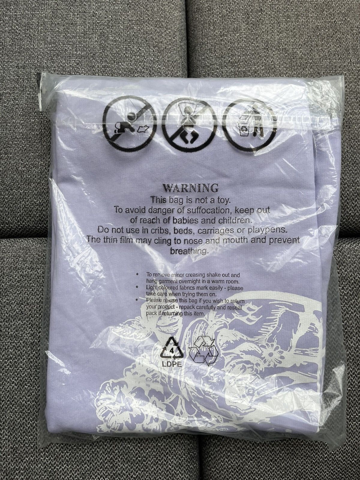 Emporio Armani Emporio Armani Light Purple T-Shirt - Garden of Eden Size US M / EU 48-50 / 2 - 3 Thumbnail