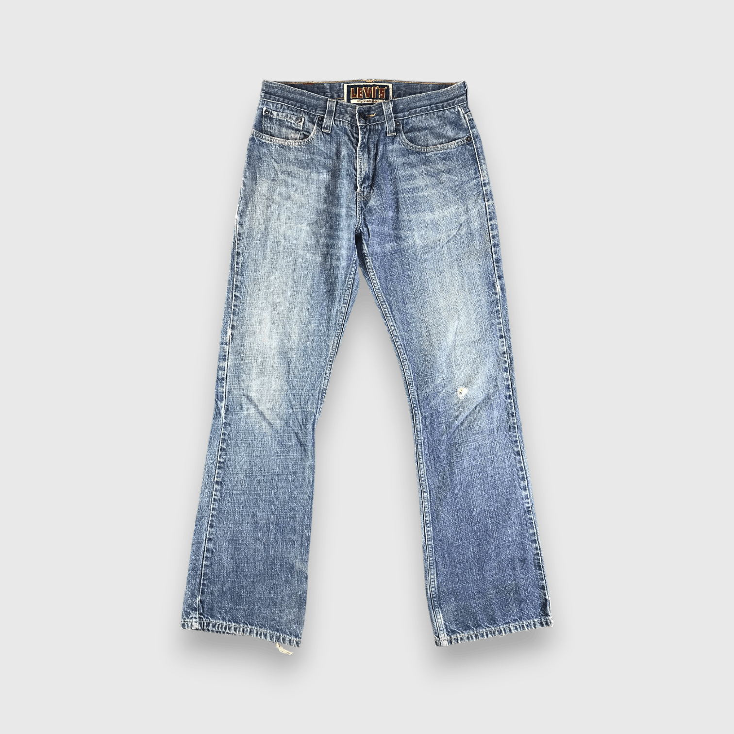 Levi's Vintage Blue Wash Levis 527 Mini Flare Jeans-J4313 Size US 32 / EU 48 - 1 Thumbnail