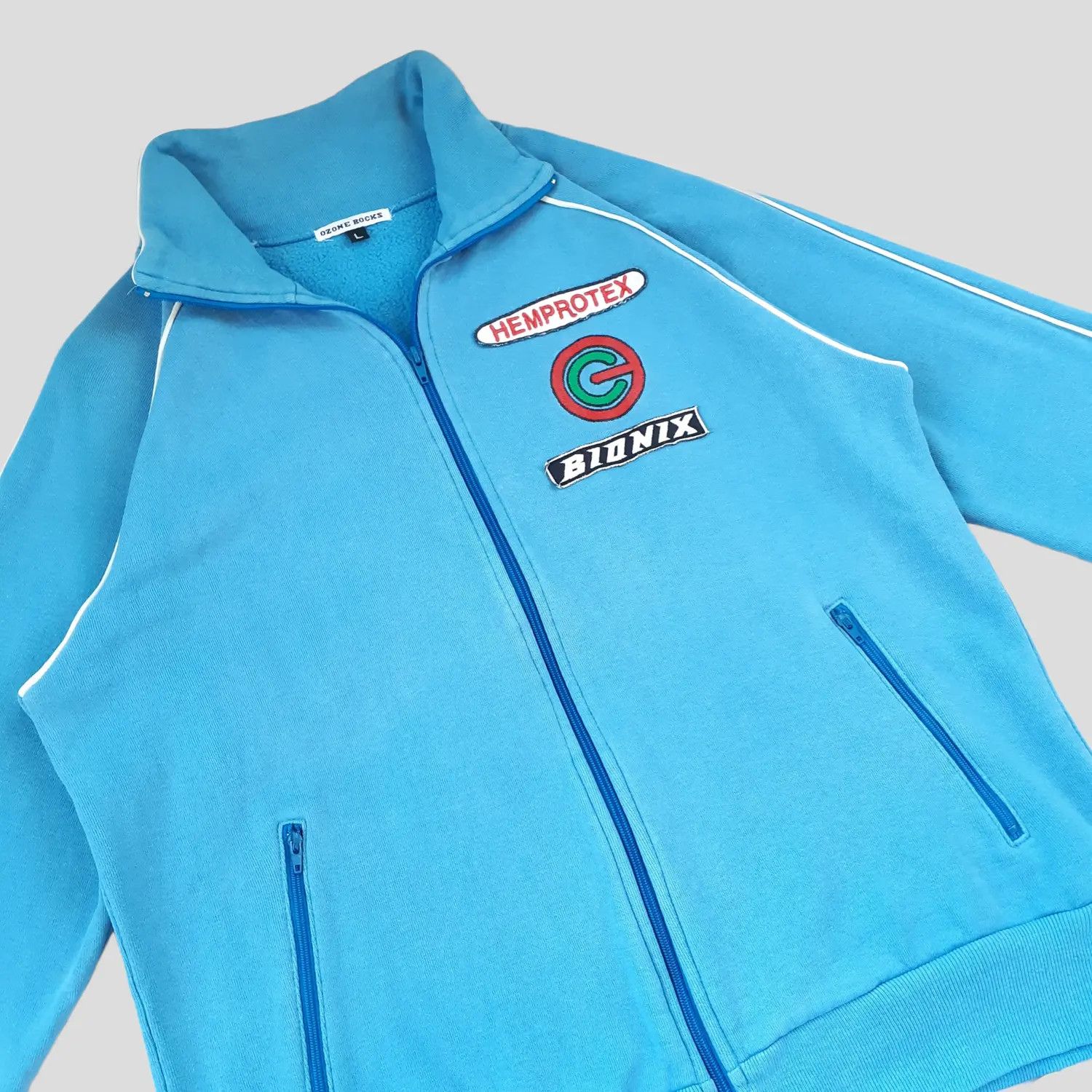 Hysteric Glamour Hysteric Glamour Ozone Rocks Bionix 90s Sweatshirt Tracktop Size US L / EU 52-54 / 3 - 2 Thumbnail
