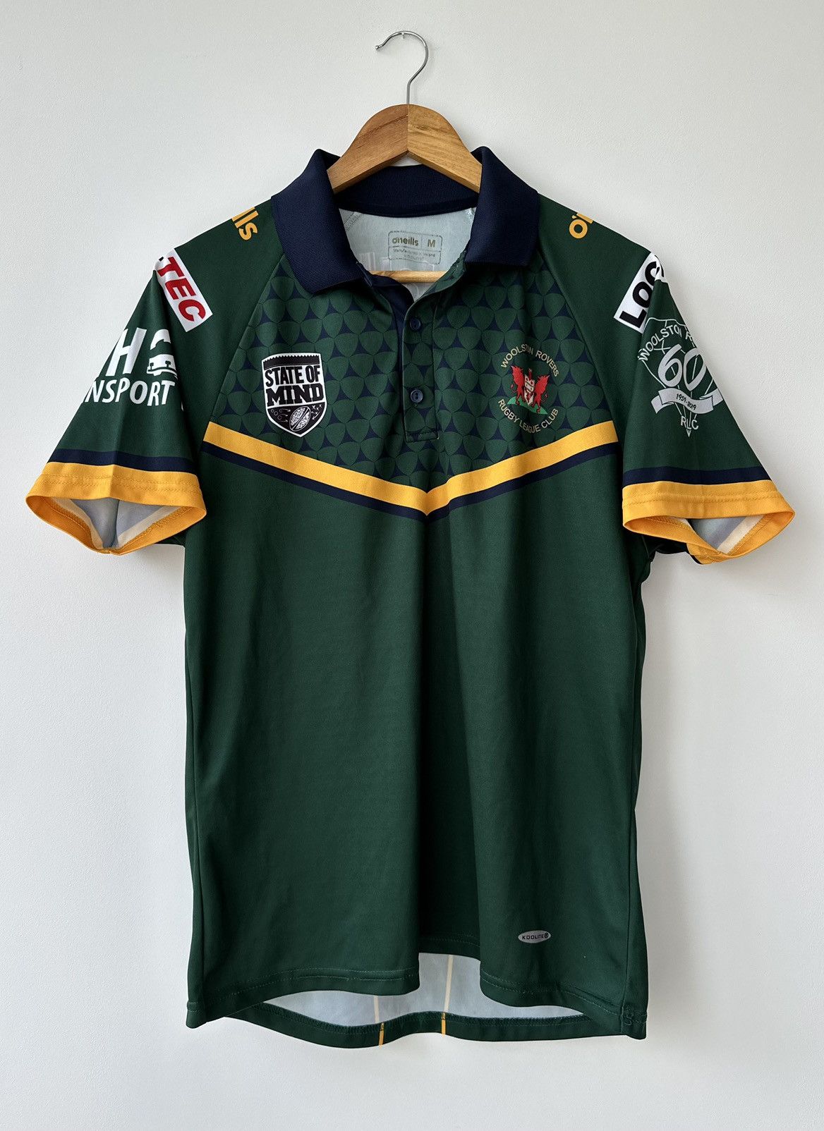 O'Neills × Vintage Woolston Rovers England Rugby League Shirt Jersey Oneills M Size US M / EU 48-50 / 2 - 1 Thumbnail