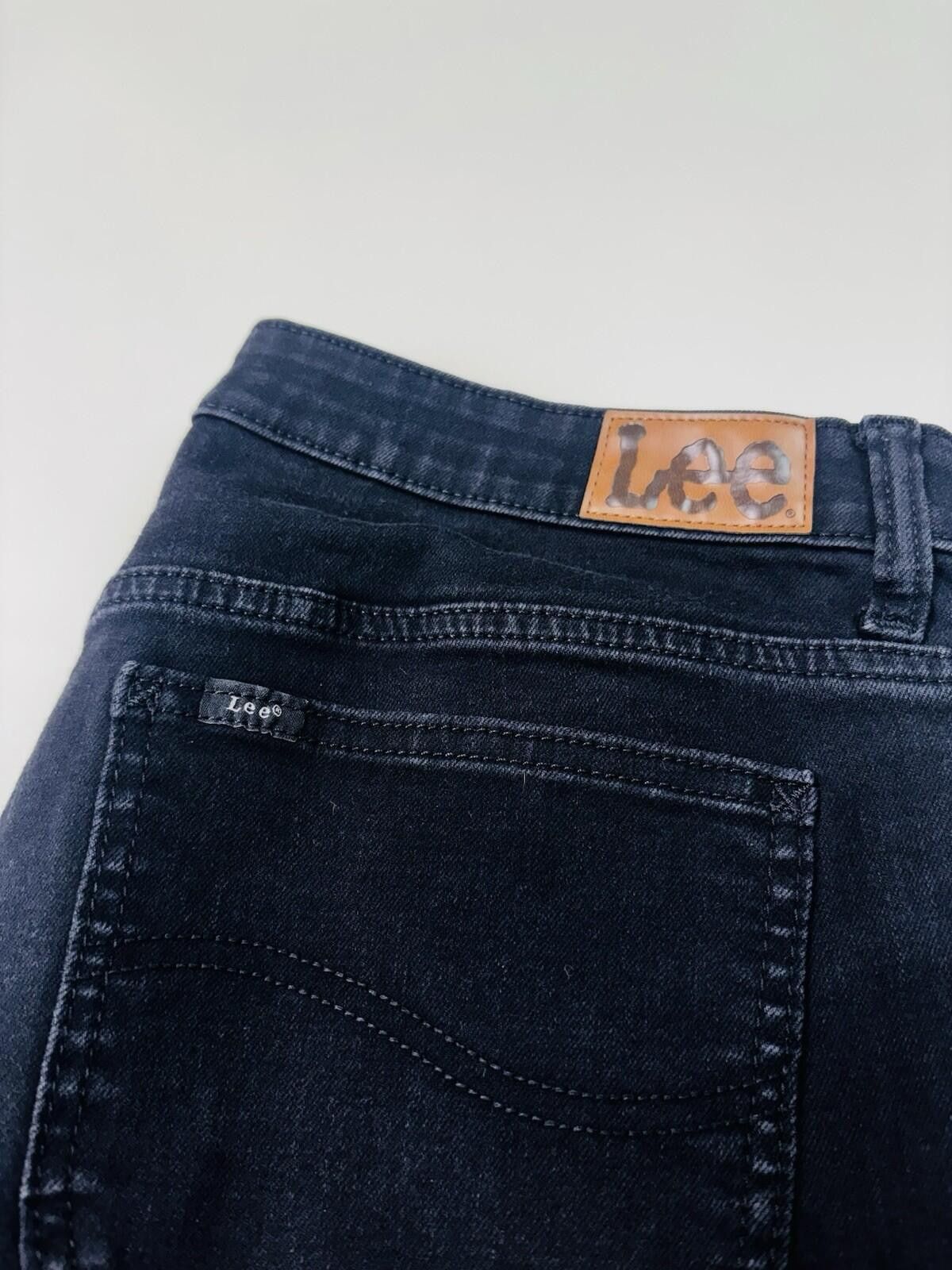 Lee Lee Vintage Jeans Denim Black Size 16 Womens Size 38" / US 16 / IT 52 - 2 Thumbnail