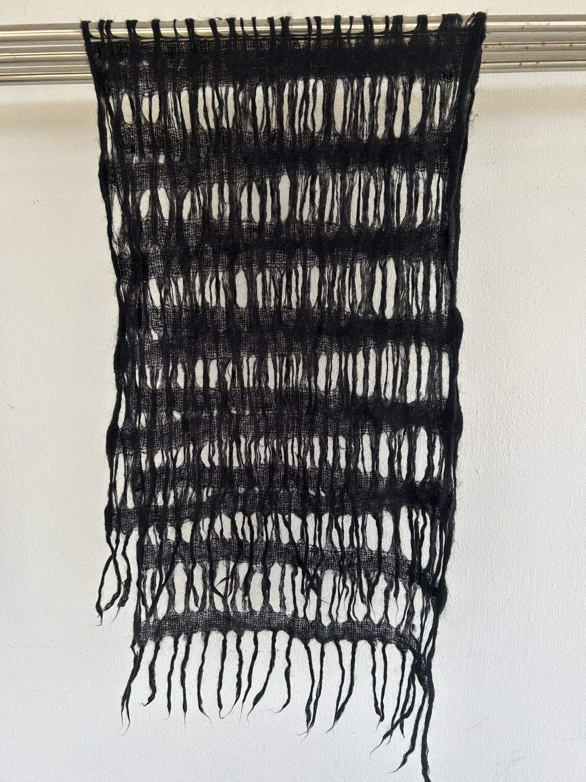 Other Unbrand Muffler Scarf Black Size ONE SIZE - 1 Thumbnail