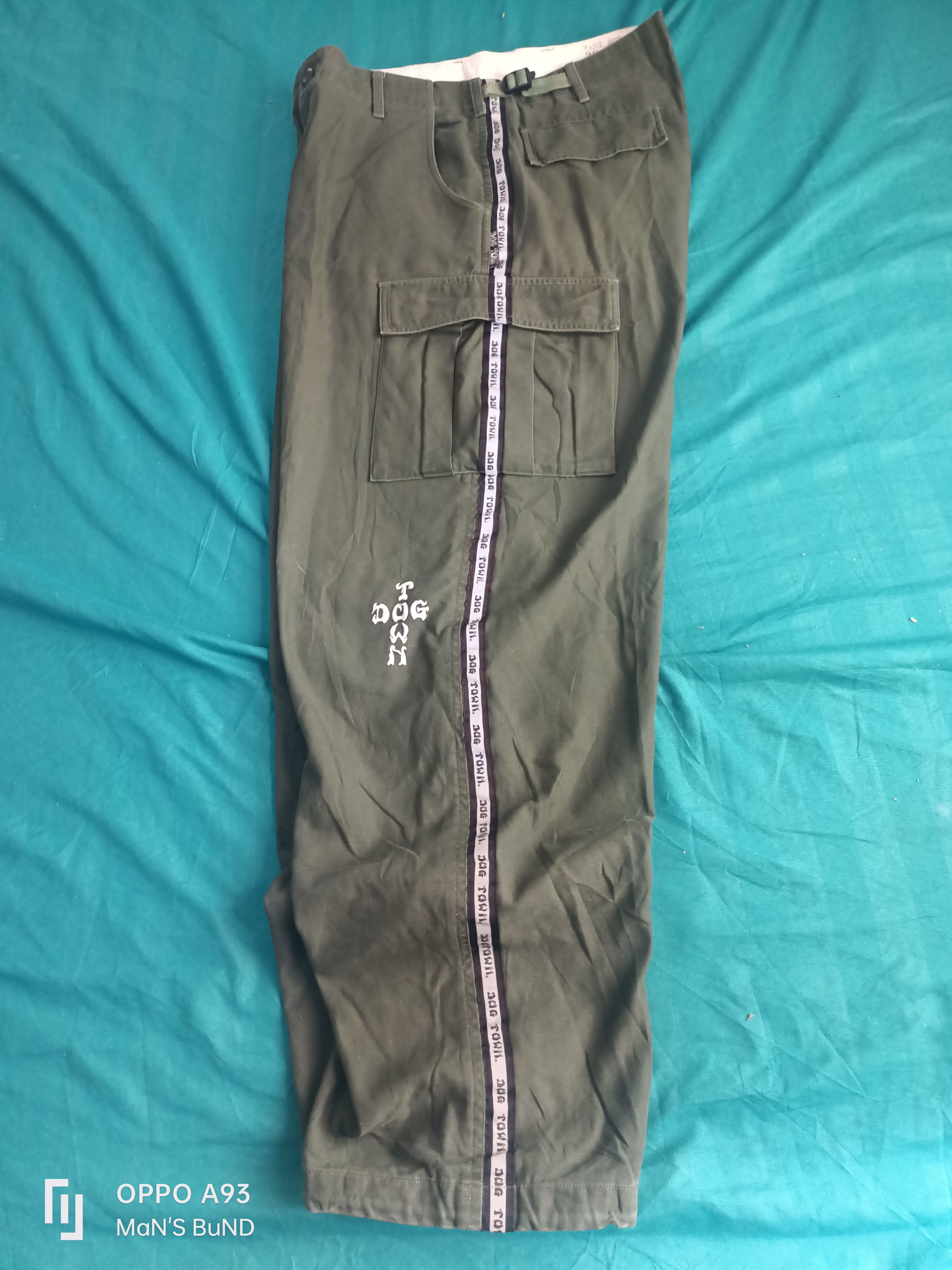 Dogtown × Third & Army × Vintage DOGTOWN Baggy Cargo design Army Size US 32 / EU 48 - 8 Thumbnail