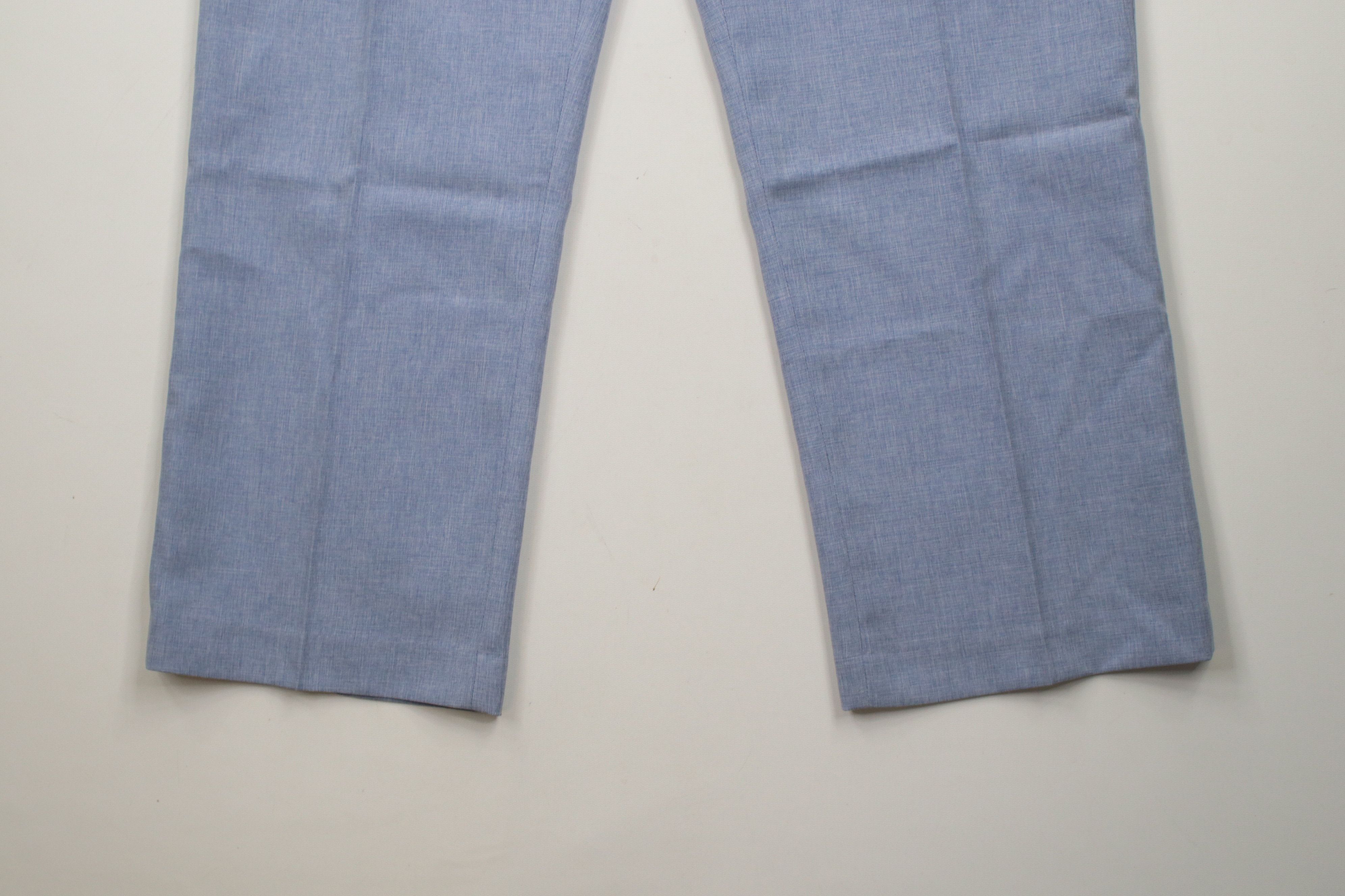 Vintage Deadstock Vintage 90s Streetwear Knit Wide Leg Chino Pants Size US 36 / EU 52 - 4 Thumbnail