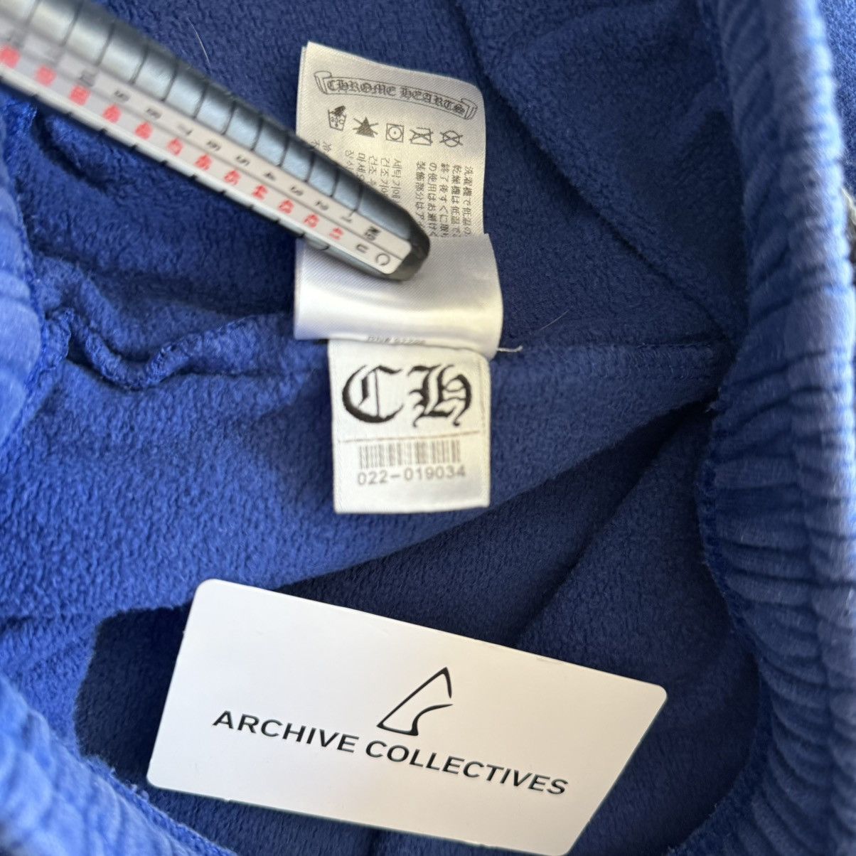 Chrome Hearts Chrome Hearts Matty Boy Space Blue Sweatpants Size US 30 / EU 46 - 6 Thumbnail