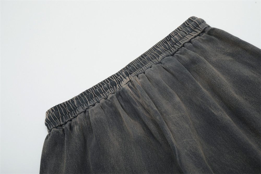 Japanese Brand × Jean Men's loose straight punk distressed tie-dye jeans Size US 32 / EU 48 - 5 Thumbnail
